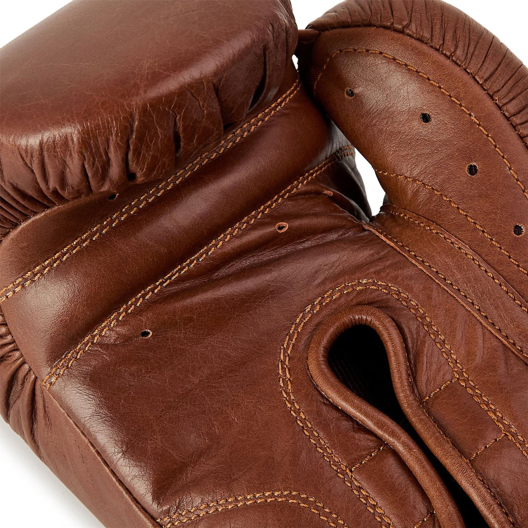 Everlast Pro Leather Hook And Loop Boxing Gloves