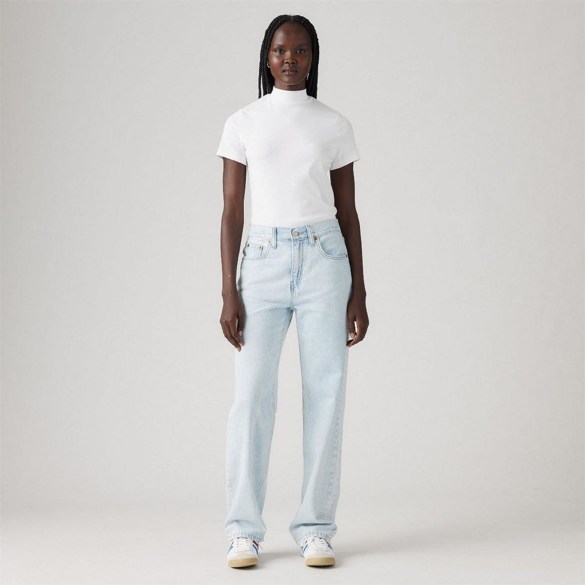 Levis Low Pro Low Rise Straight Leg Jeans