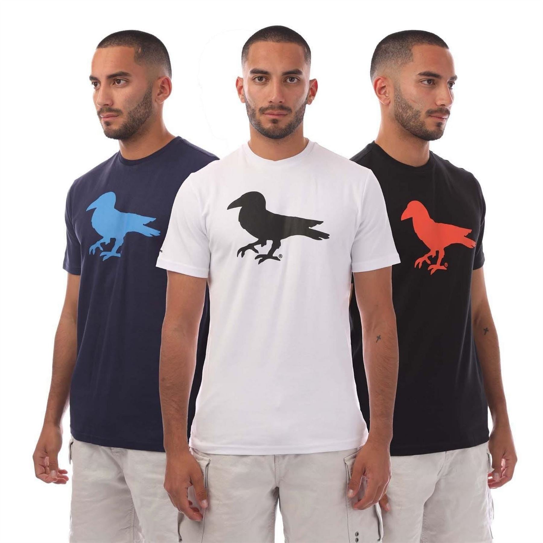 Modern Amusement Pack Of Cali Crown Print T-Shirt