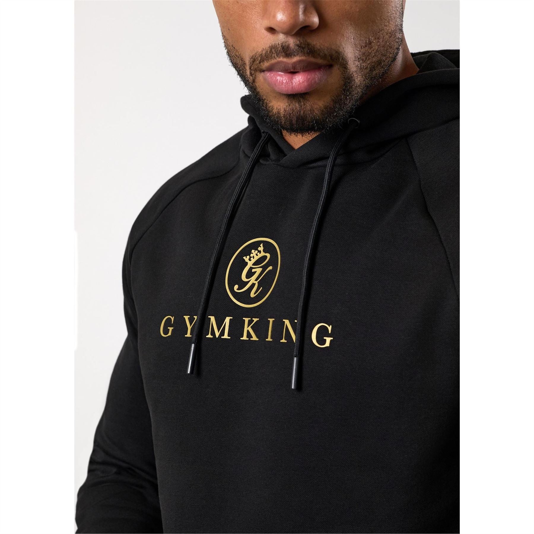 Gym King Pro Cotton Long Sleeve Over The Head Hoodie