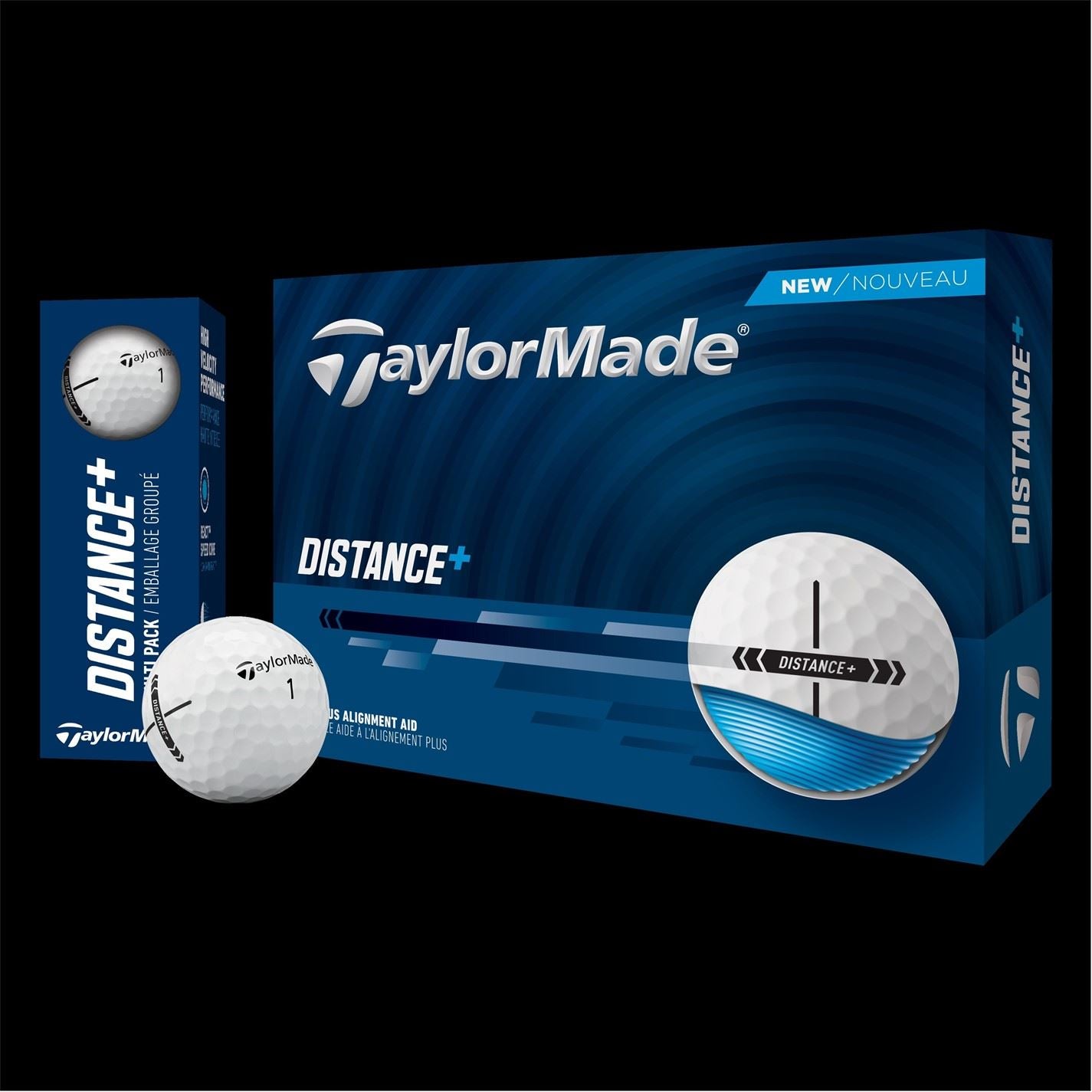 TaylorMade Distance+ Golf Balls 12 Pack
