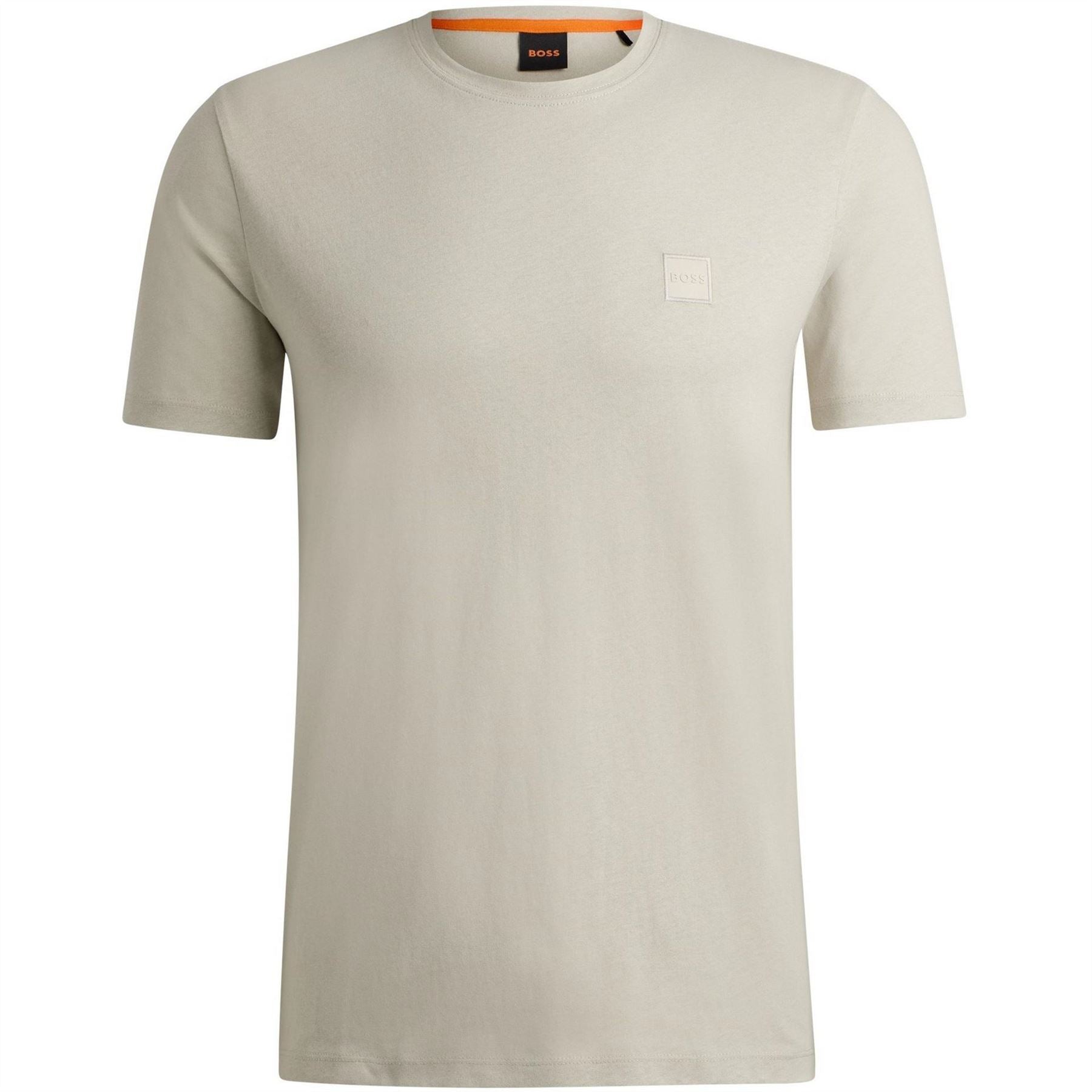 Boss BOSS ORANGE Tales T Shirt with Logo Patch Premium Cotton
