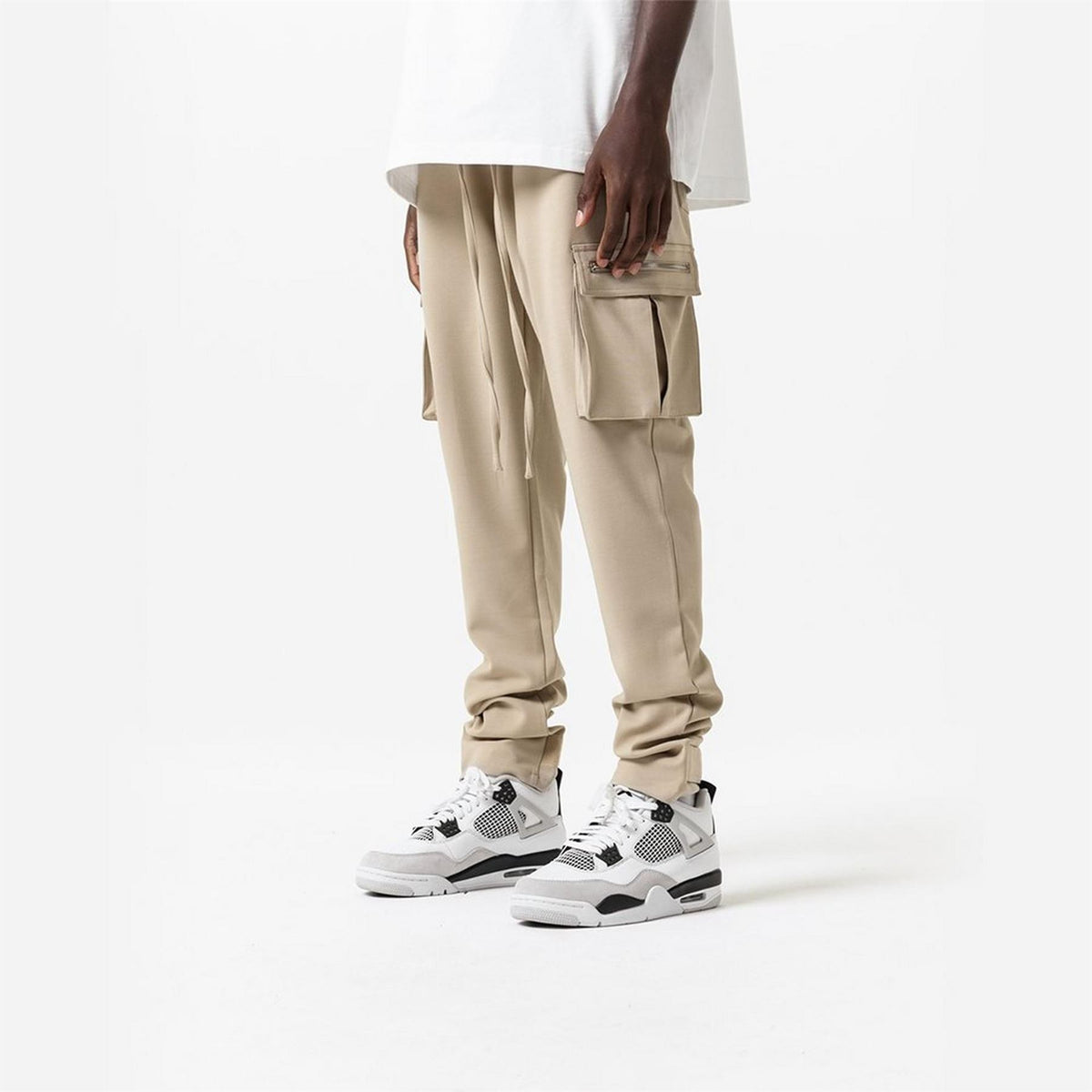 Jack and Jones Kane Dave Solid Patterned Straight Chinos