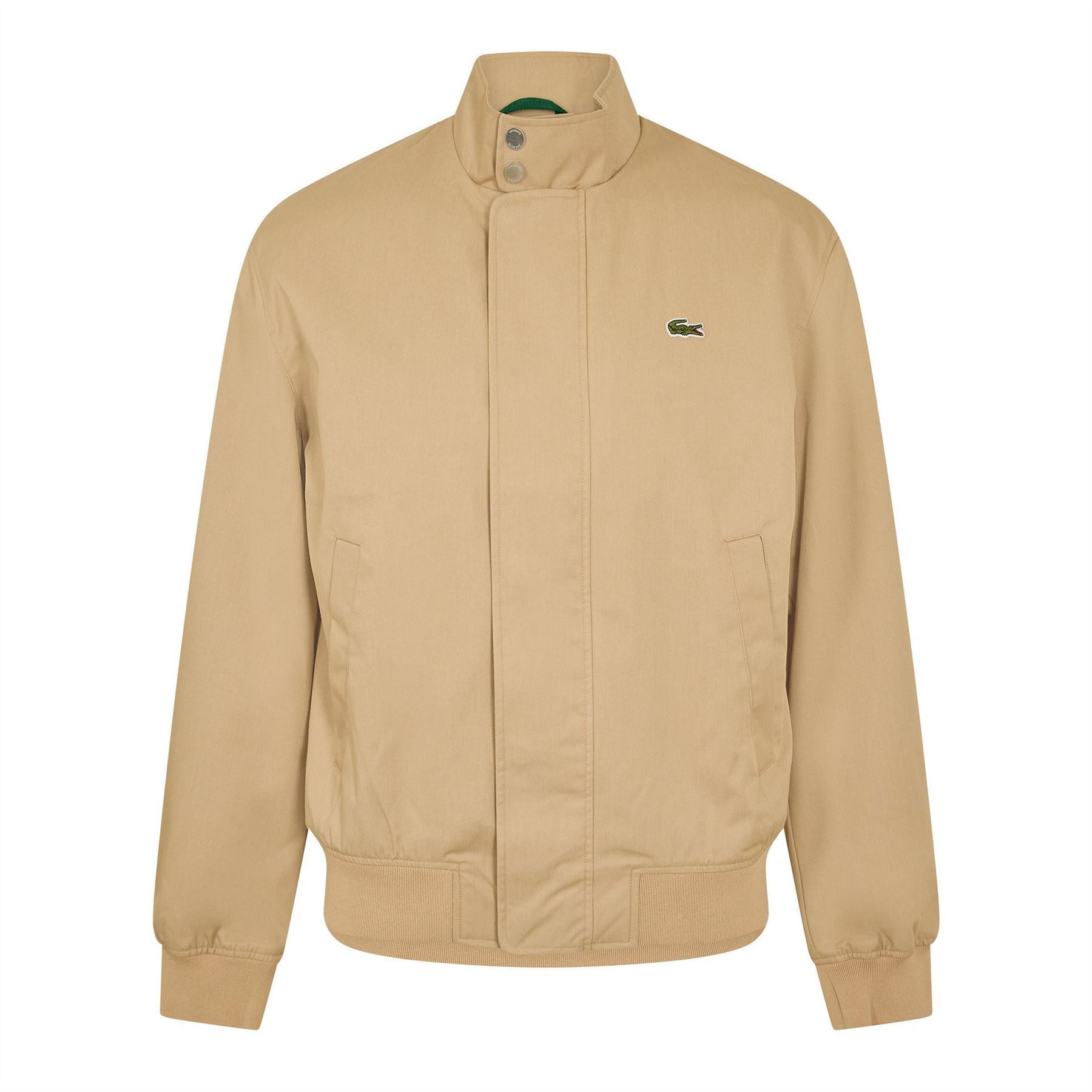 Lacoste Twill Cotton Long Sleeve Harrington Jacket