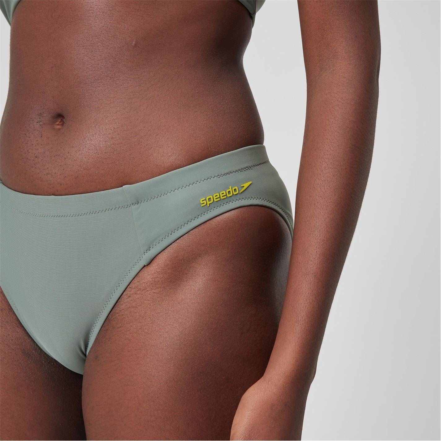 Speedo High Leg Swim Bikini Bottom