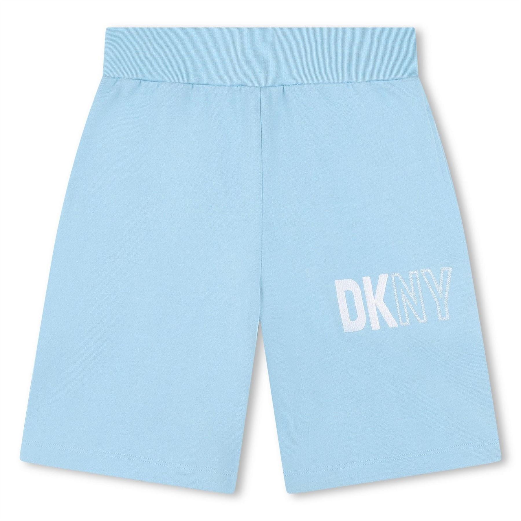 DKNY Logo Print Sweat Shorts