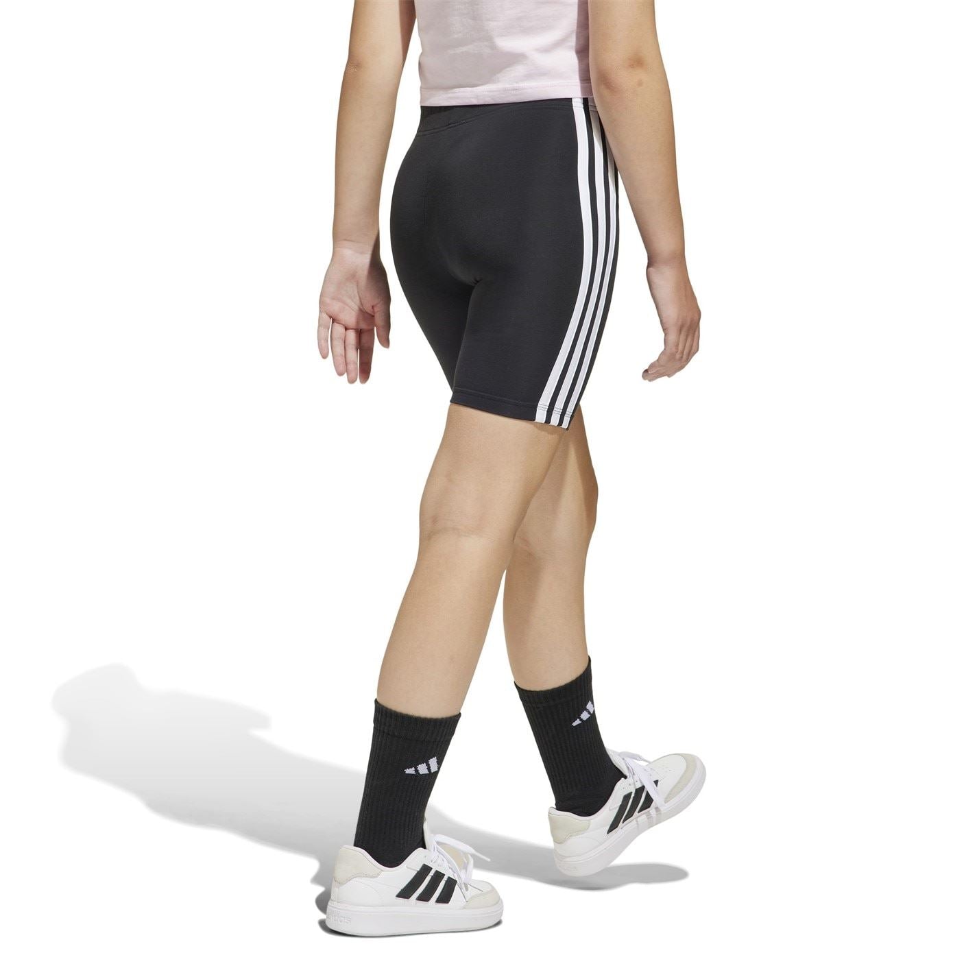 adidas Essentials Girls 3 Stripes Shorts Kids