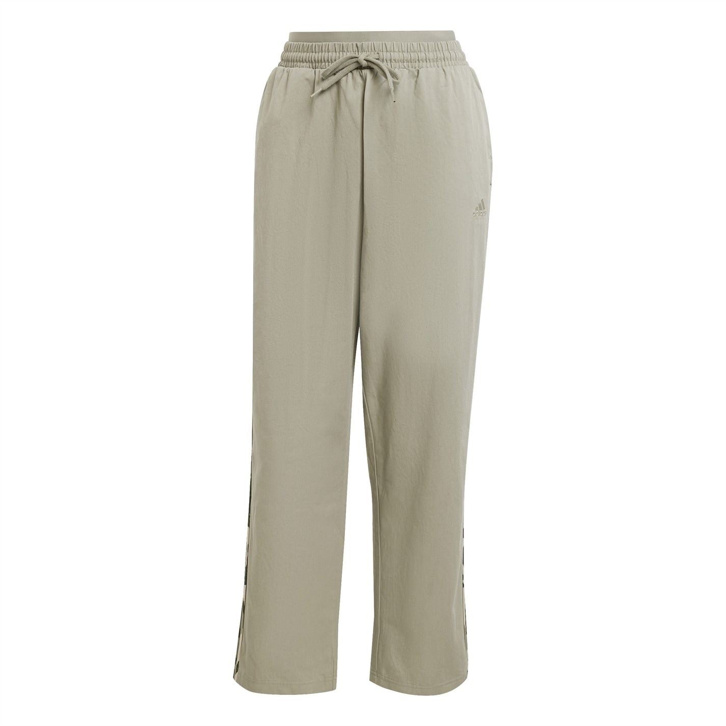 adidas Womens Essentials Camo Print 3 Stripes Twill Trousers