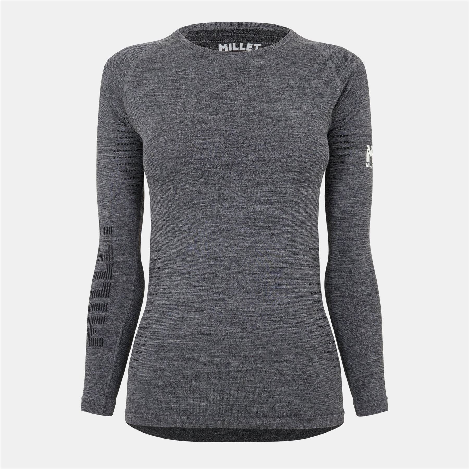 Millet Drynamic Crew Neck Long Sleeve Raglan Athletic Top