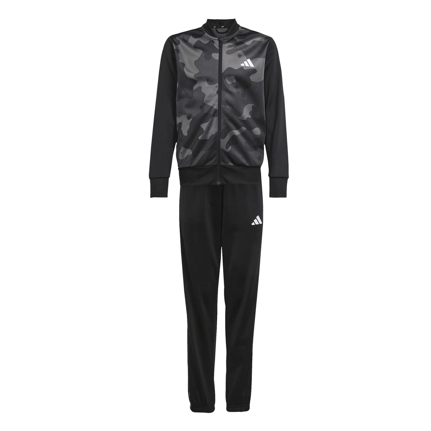 adidas Junior Seasonal Essential Camouflage Tracksuit