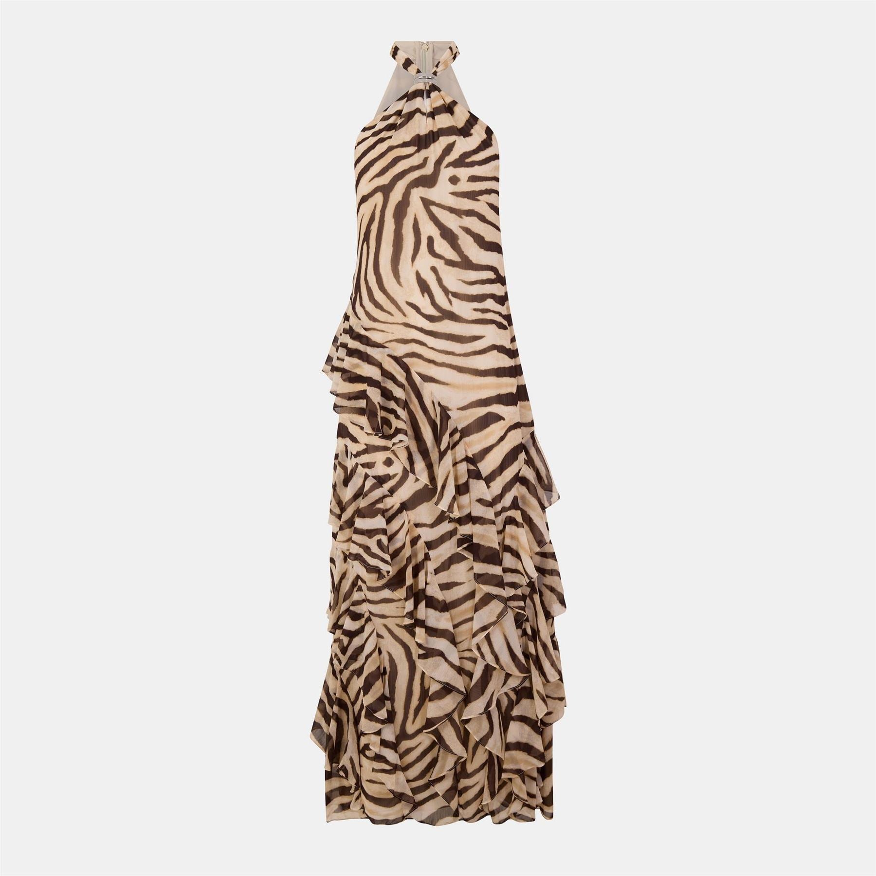 Lauren by Ralph Lauren Real Leather Haletta Ball Gown