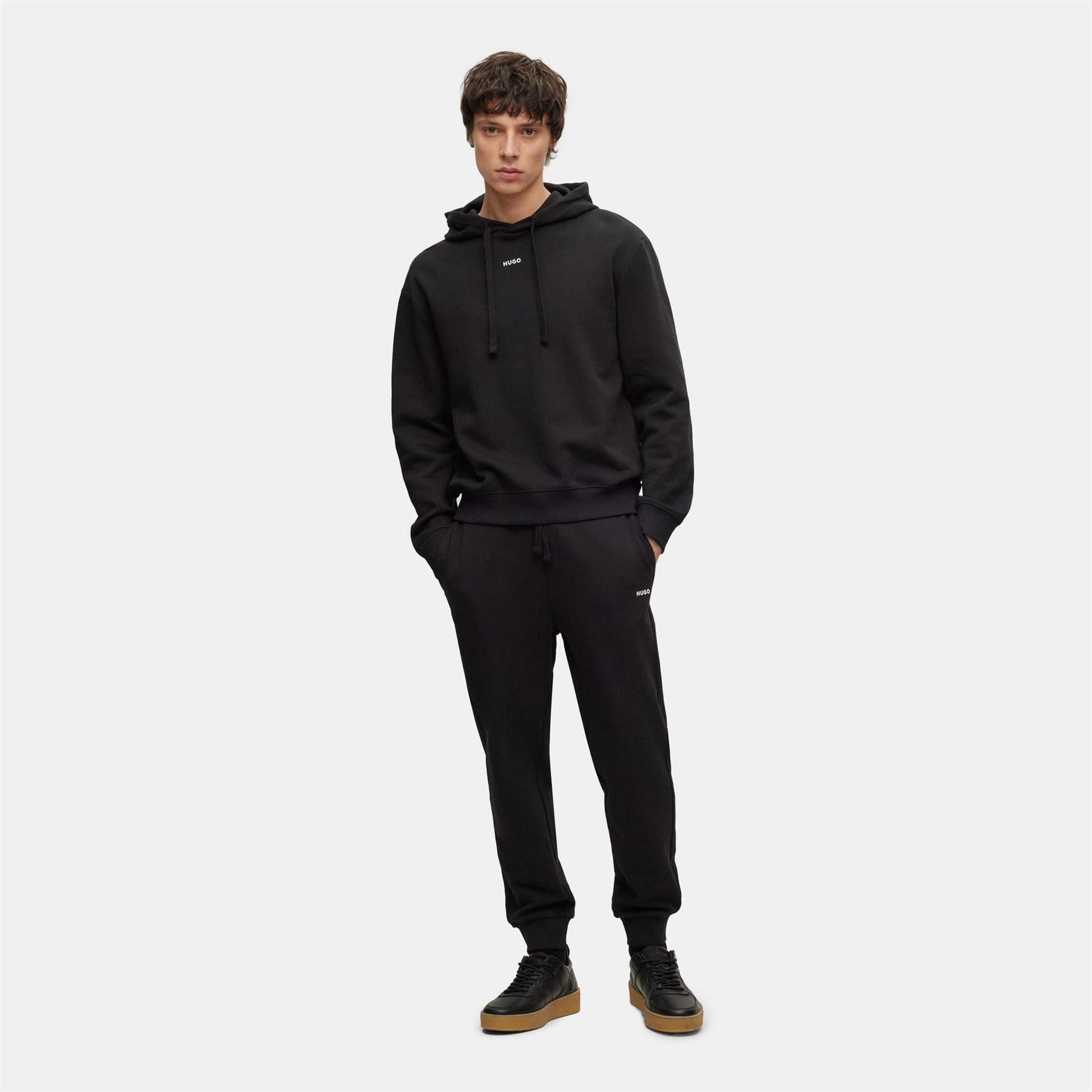 Hugo Print Cotton Track Pants