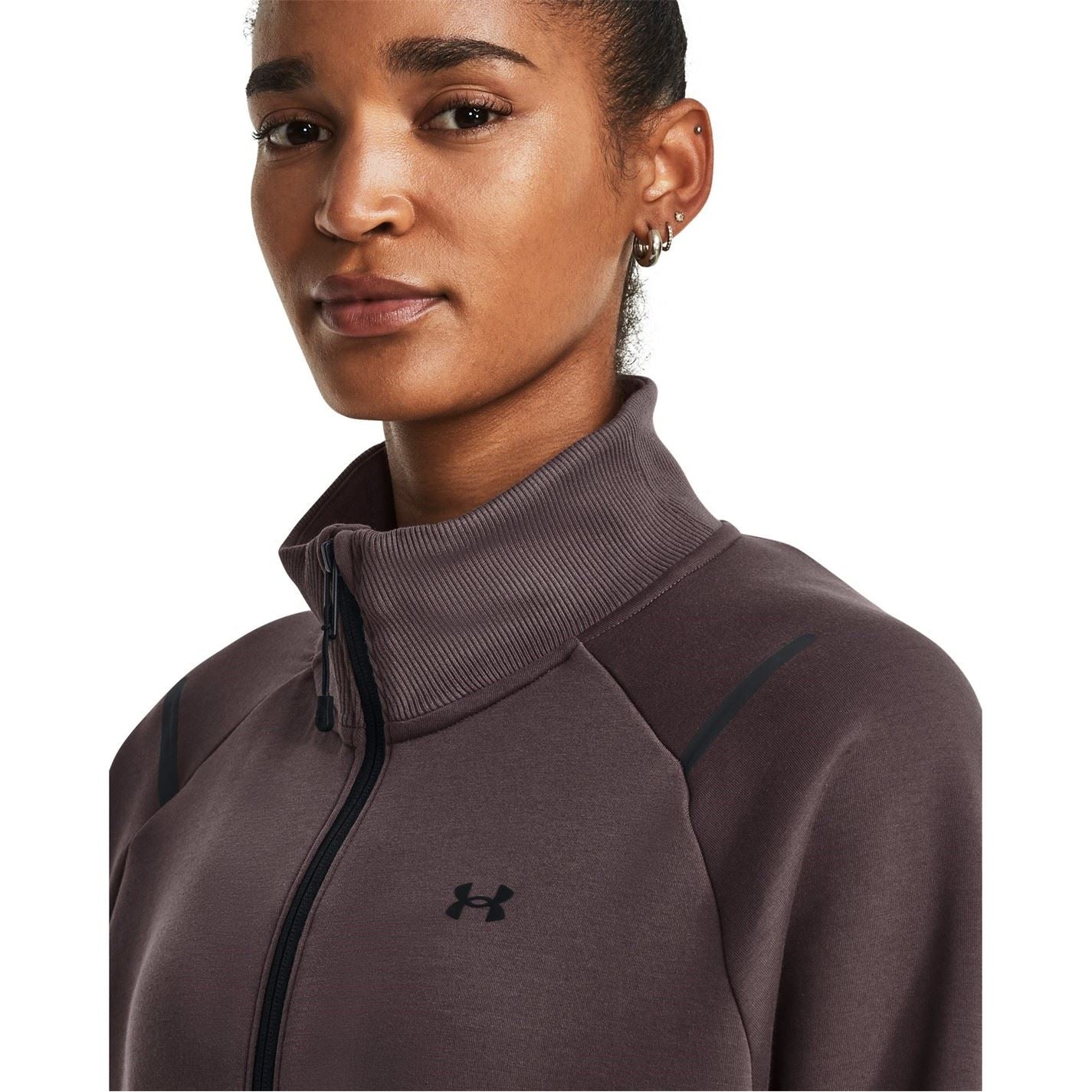 Under Armour Mock Neck Fleece Long Sleeve Sweatshirt
