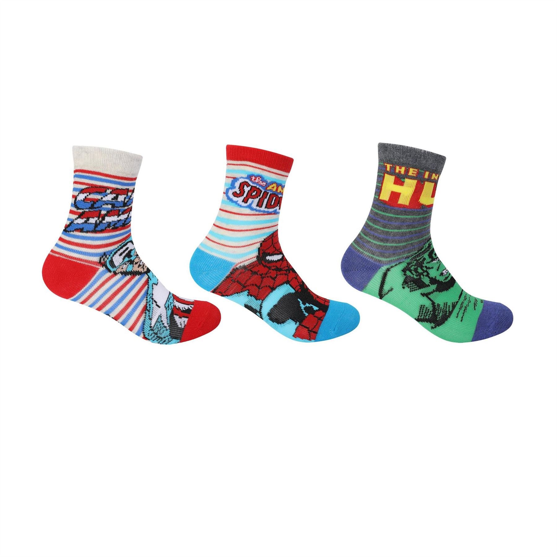 Character 3 Pack Crew Socks Infants