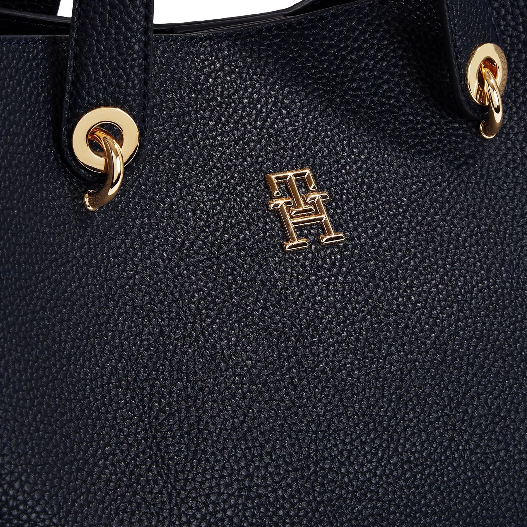 Tommy Hilfiger Emblem Satchel Bag