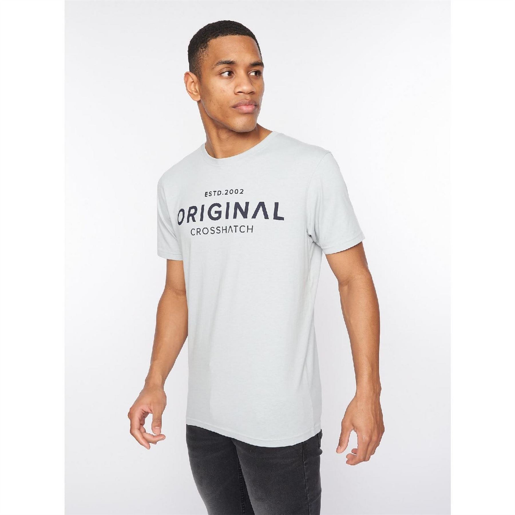 Crosshatch Pack Of Wester Print T-Shirts