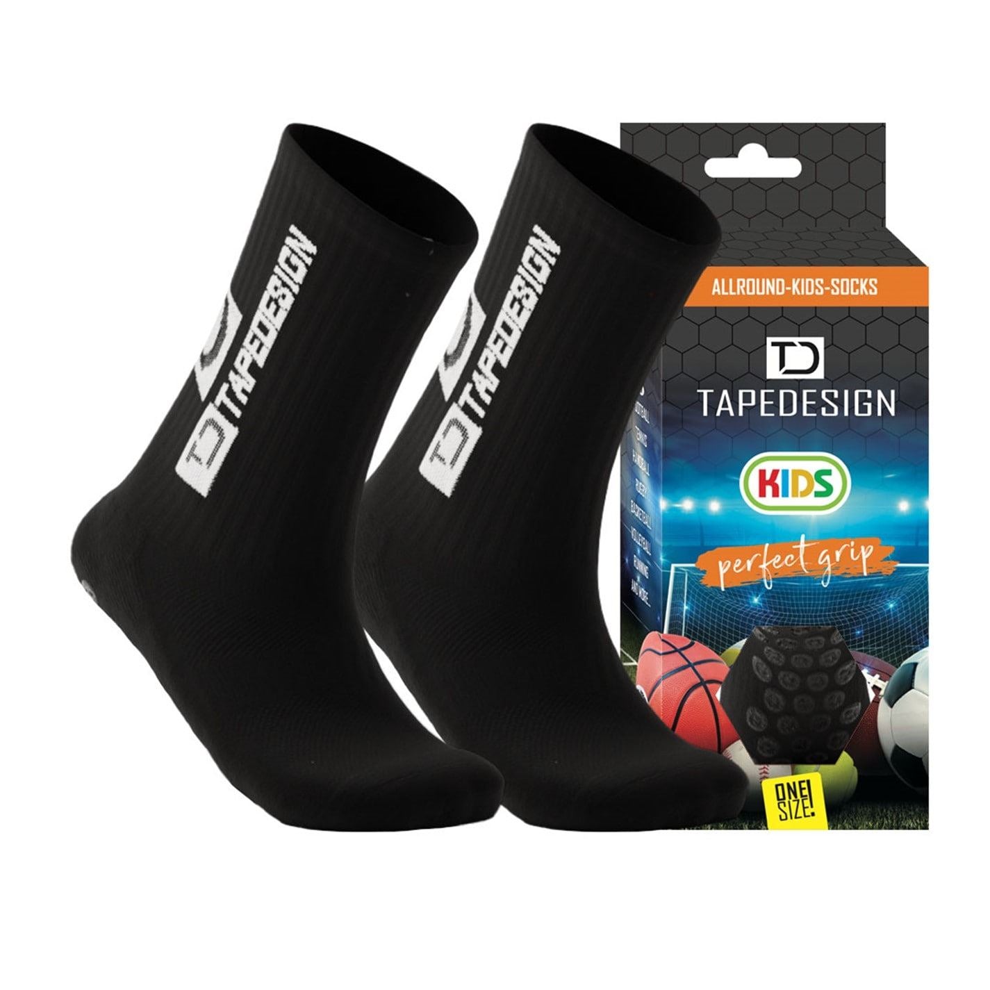 TapeDesign Classic Grip Socks Juniors
