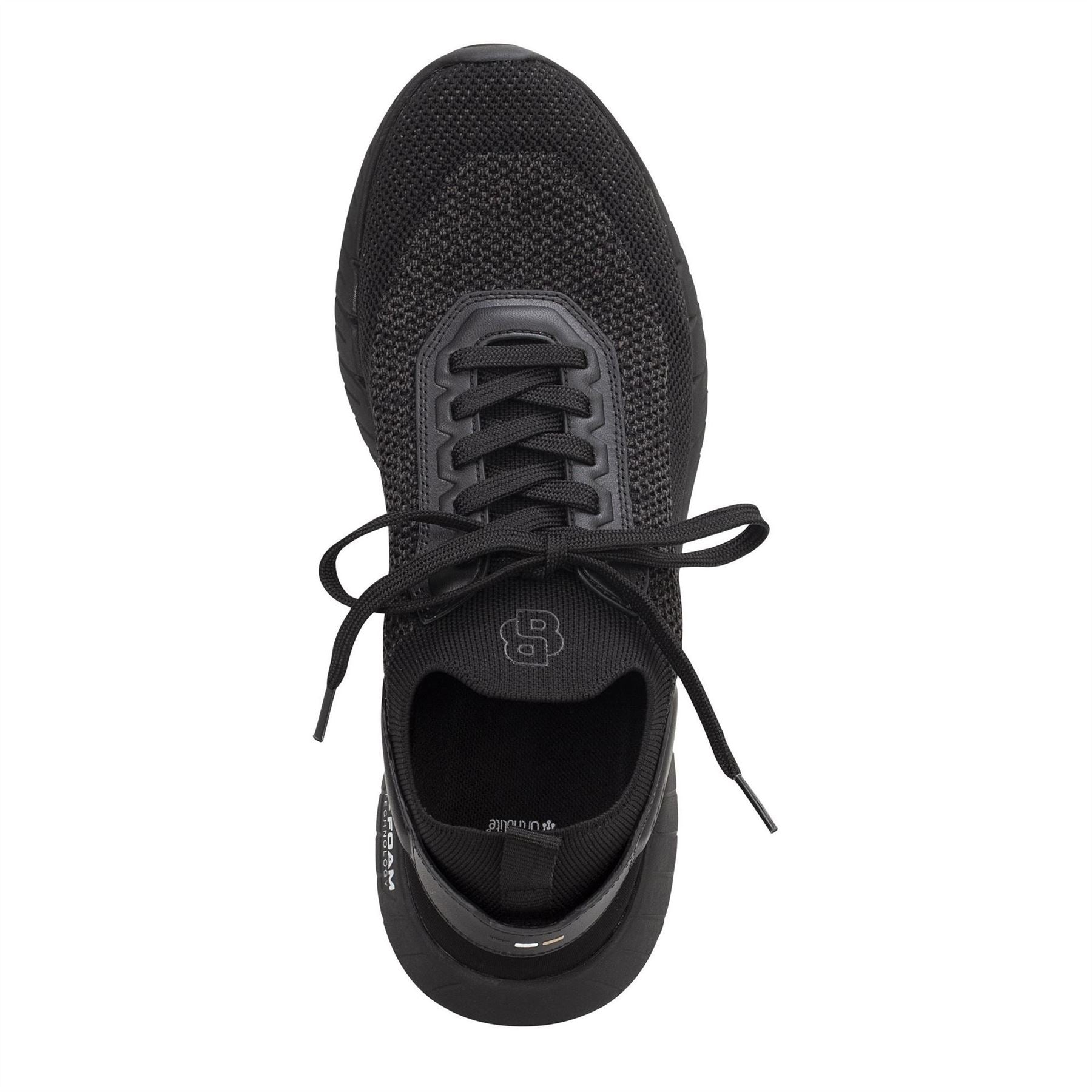 Boss Motion Knm Textured Lace-Up Sneakers