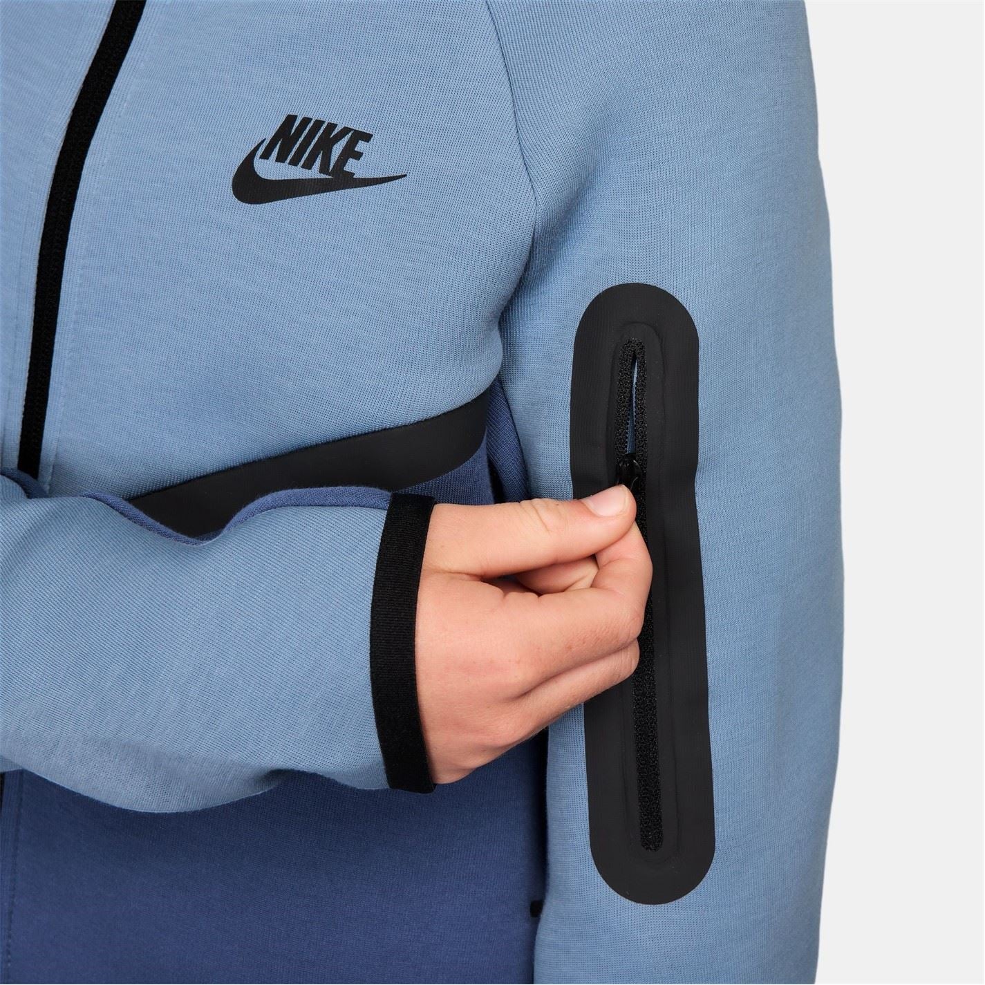 Nike Sportswear Tech Fleece Big Kids  Full Zip Hoodie