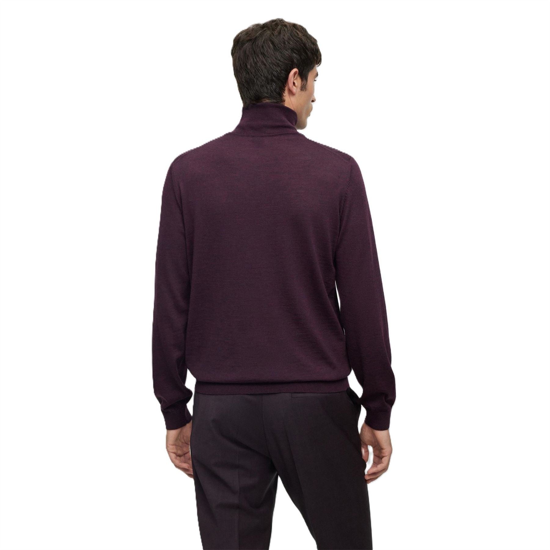 Boss Turtle Neck Long Sleeve Regular Fit Sweater