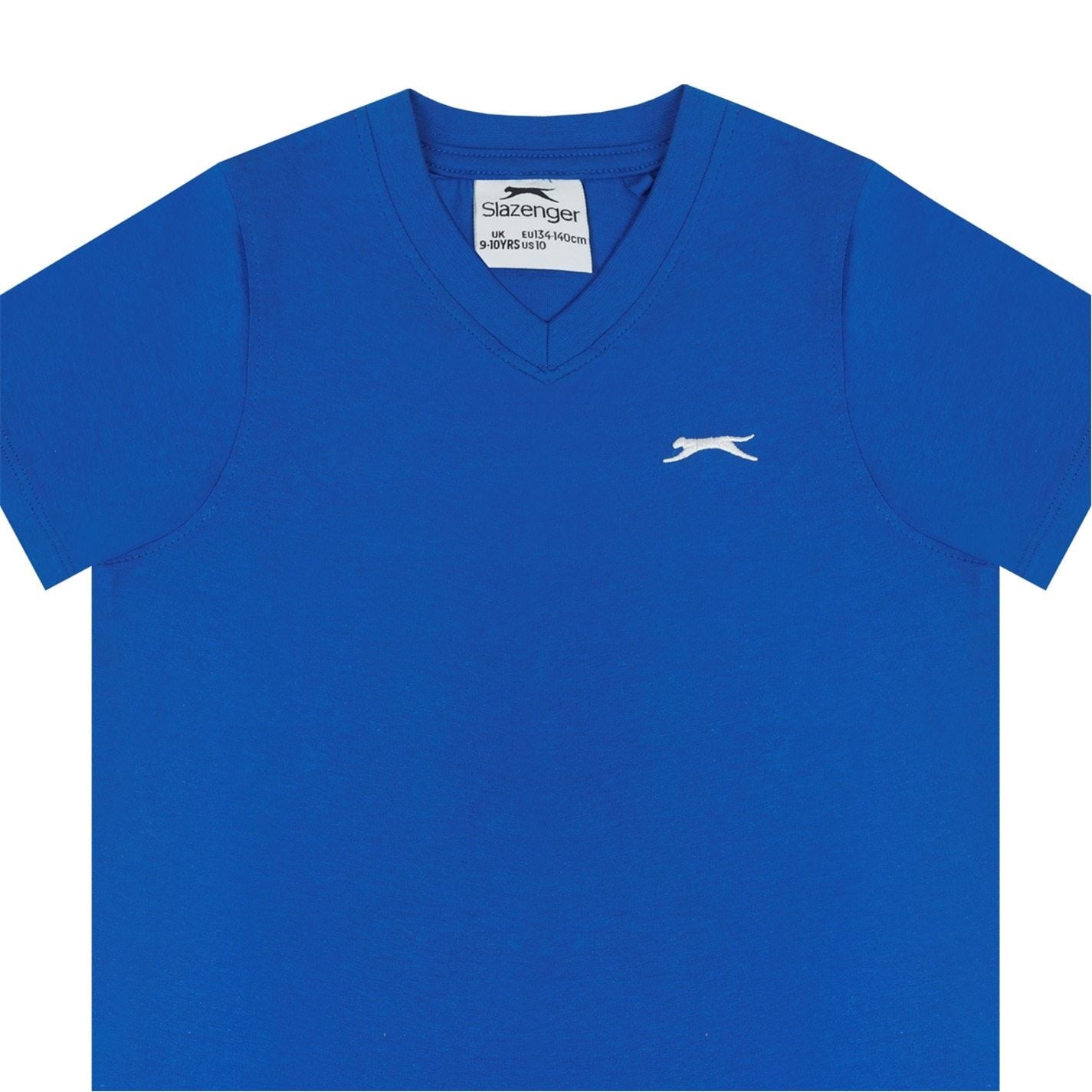 Slazenger V Neck T-Shirt Junior Boys