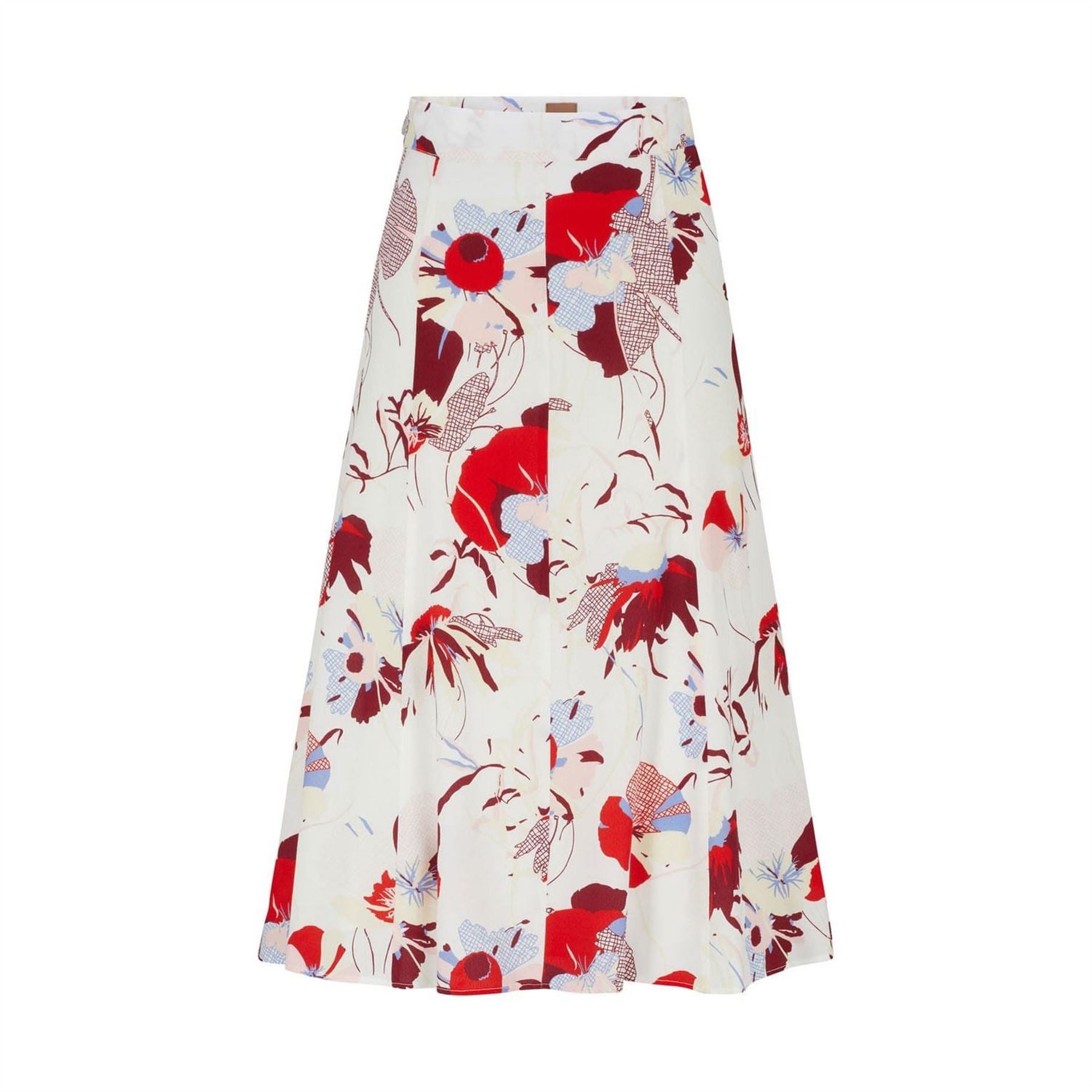 Boss Womens Vallua 10249270 01 Midi Skirt