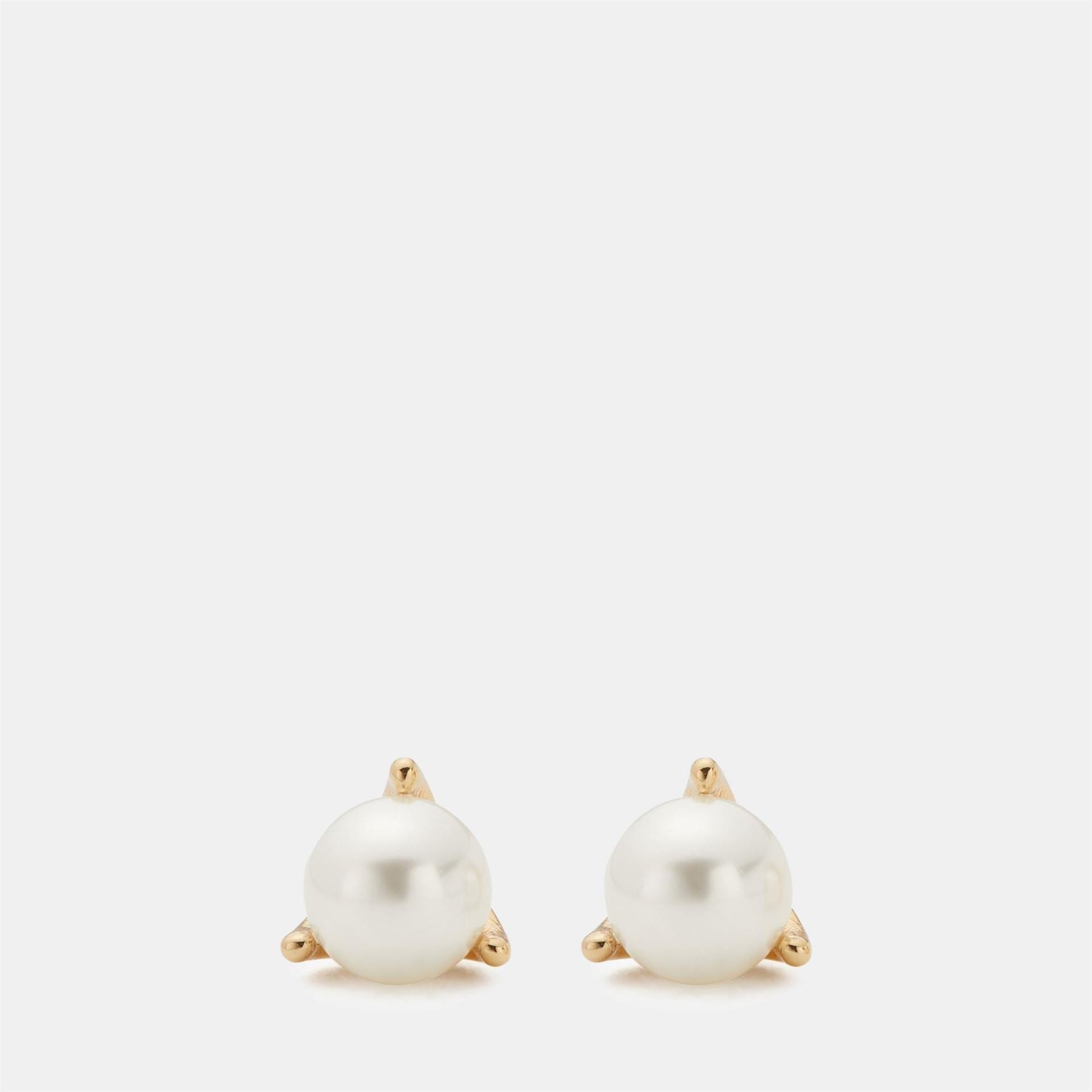 Kate Spade Pearl Trio Prong Stud Earrings