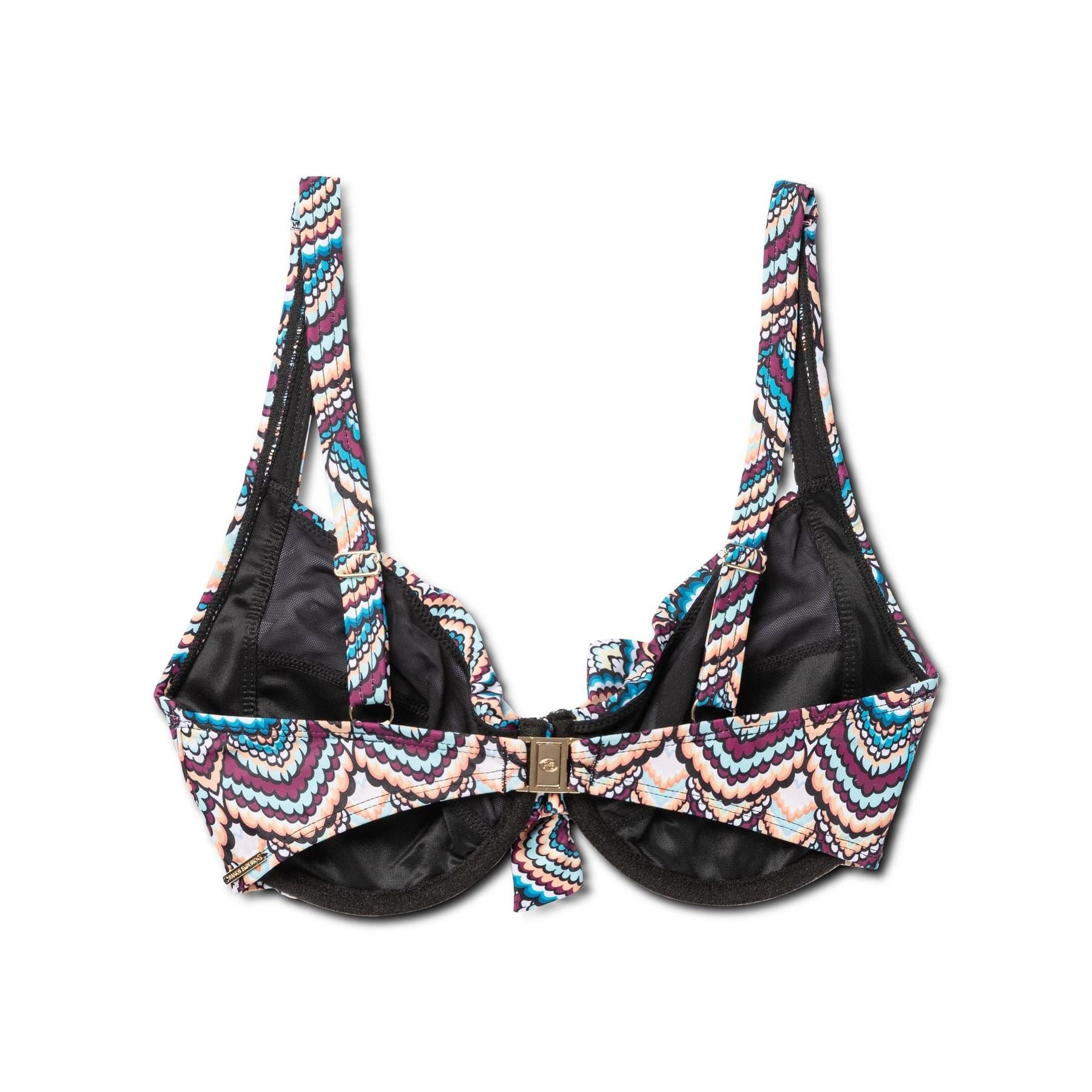 Panos Emporio Patterned Balconette Bikini