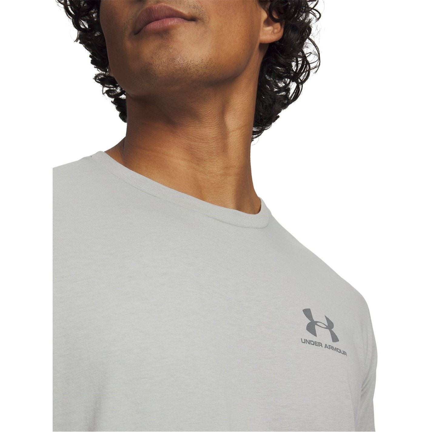 Under Armour Mens Armour Ua Left Chest Logo Short Sleeve