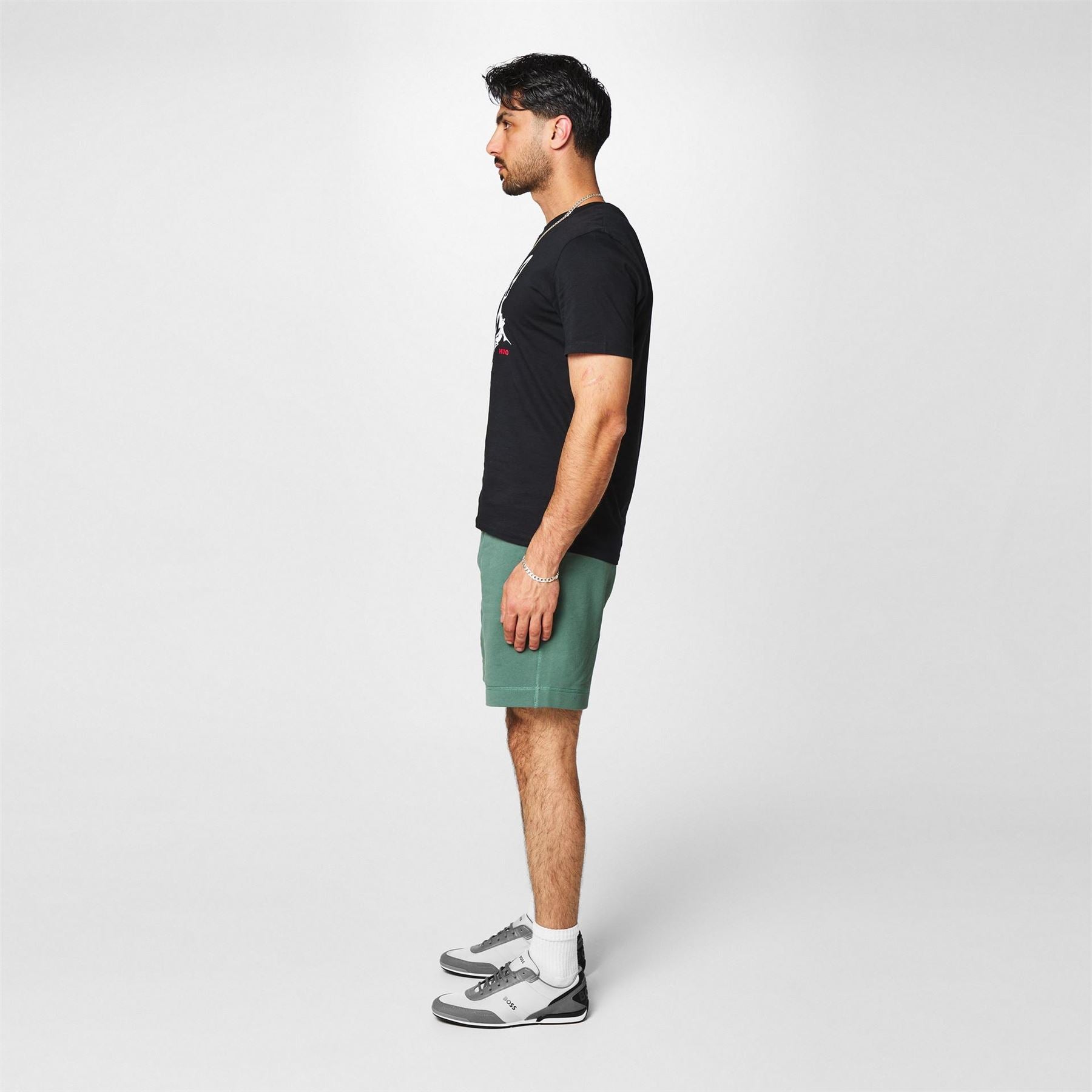 Boss BOSS Saturn Low Top Everyday Trainers with Technical Mesh