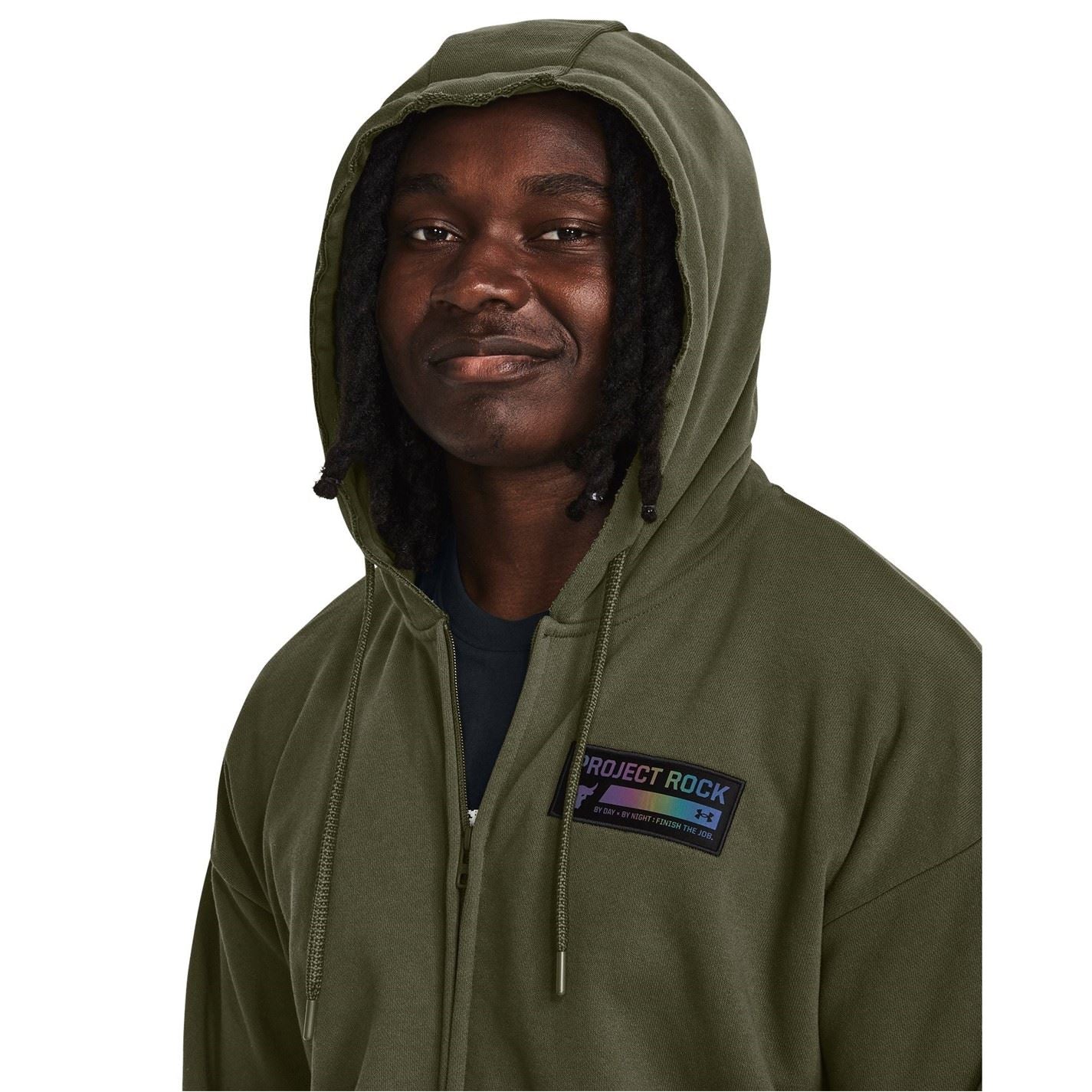 Under Armour Mens Armour Pjt Rock Hwt Terry FulL-Zip Fleece