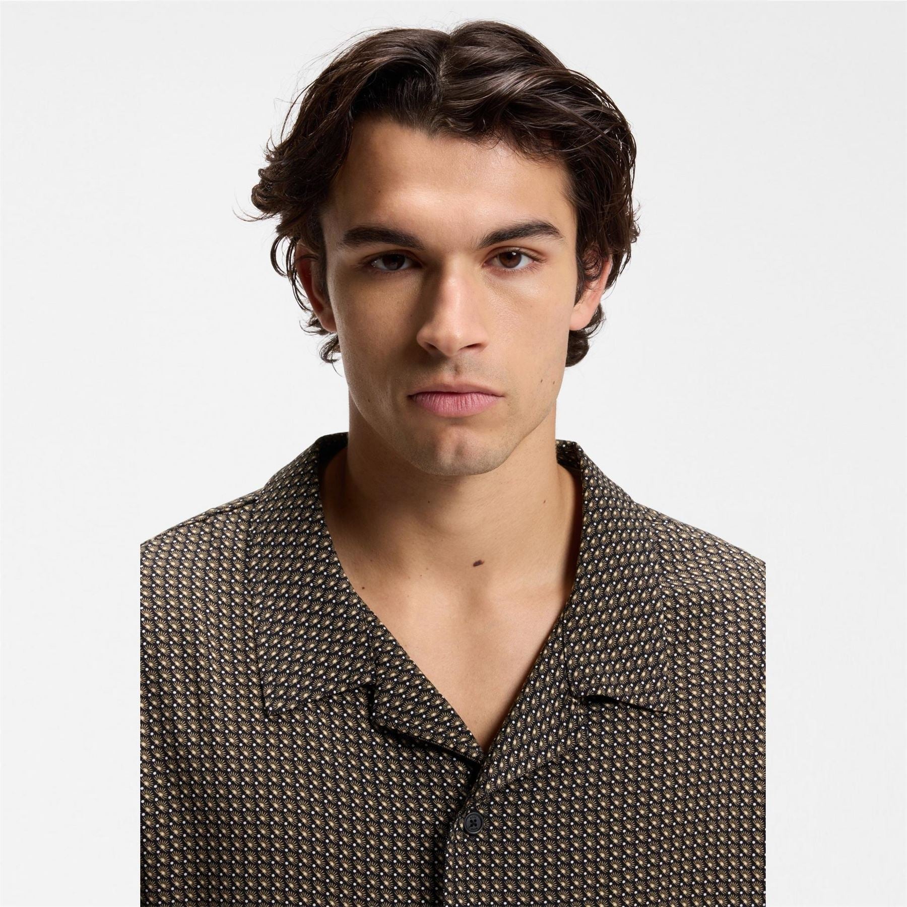 Boss BOSS Bodywear Beach Patterned Short Sleeve Shirt