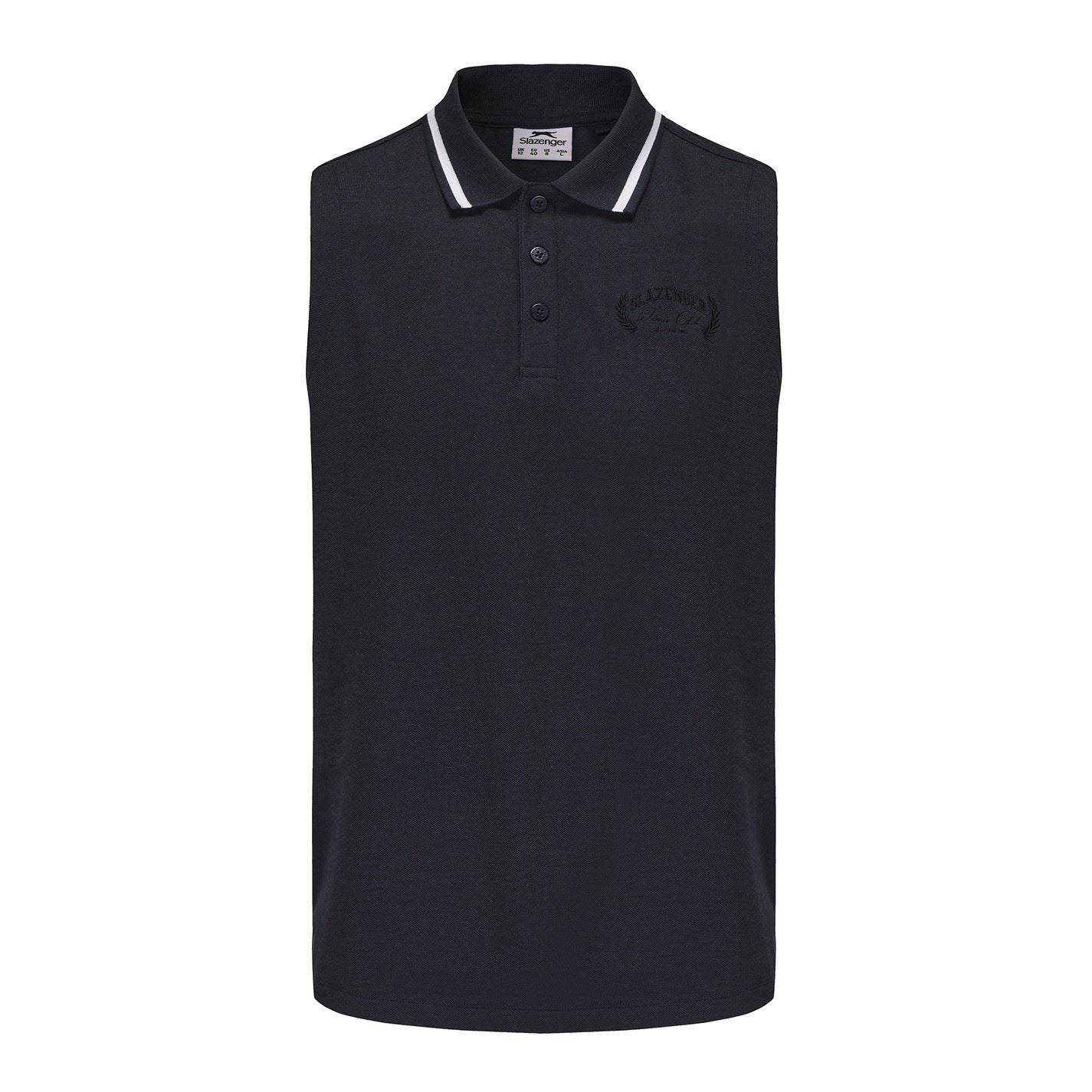 Slazenger Plain Short Sleeve Polo Shirt
