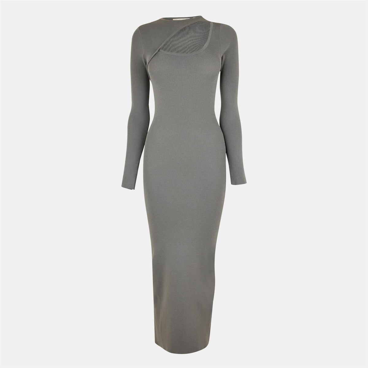 Jack Wills Slash Crew Neck Midi Bodycon Dress