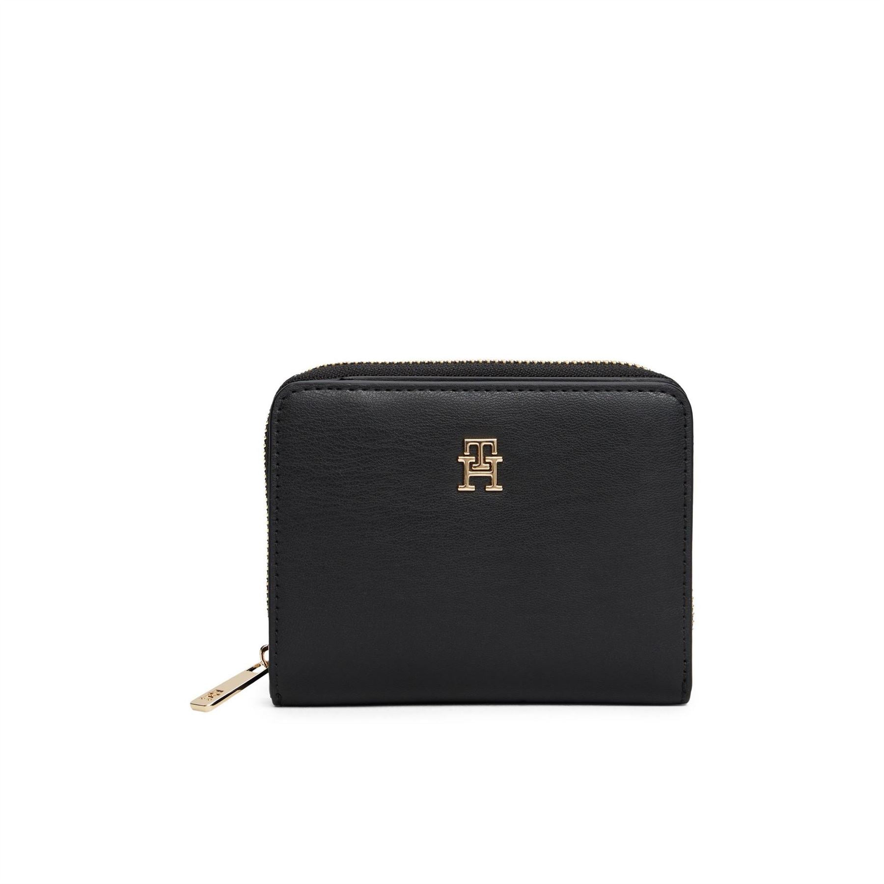 Tommy Hilfiger Icon Zip Around Wallet with Metal Branding