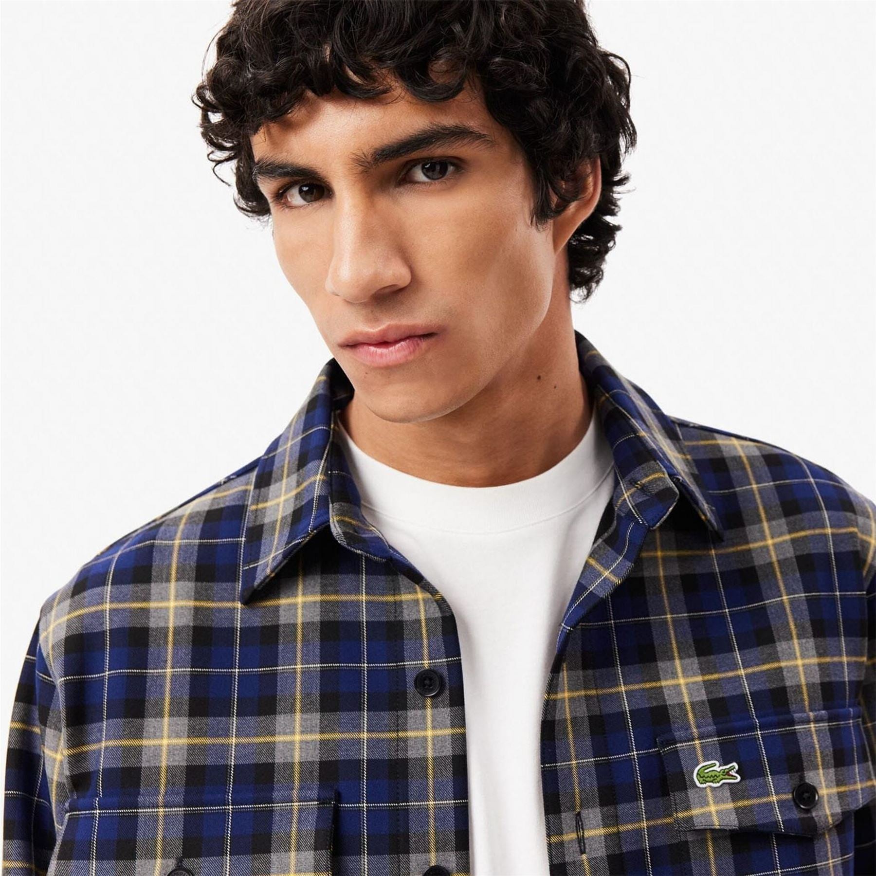 Lacoste Checked Overshirt