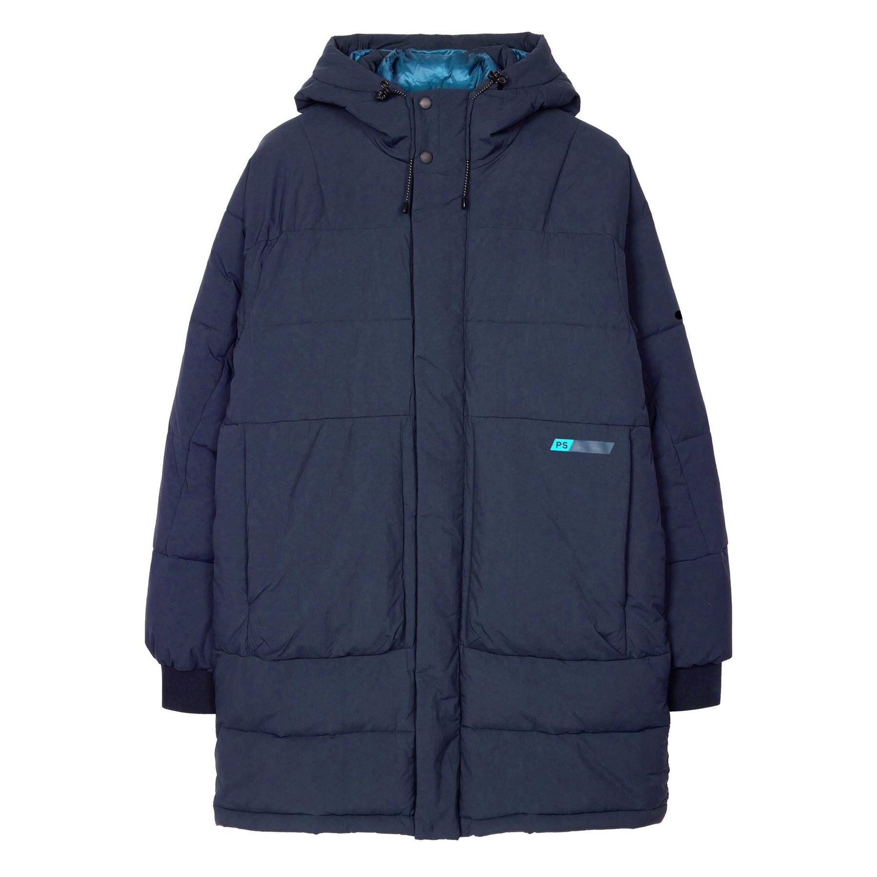 PS Paul Smith Recycled Hooded Long Sleeve Padded Parka