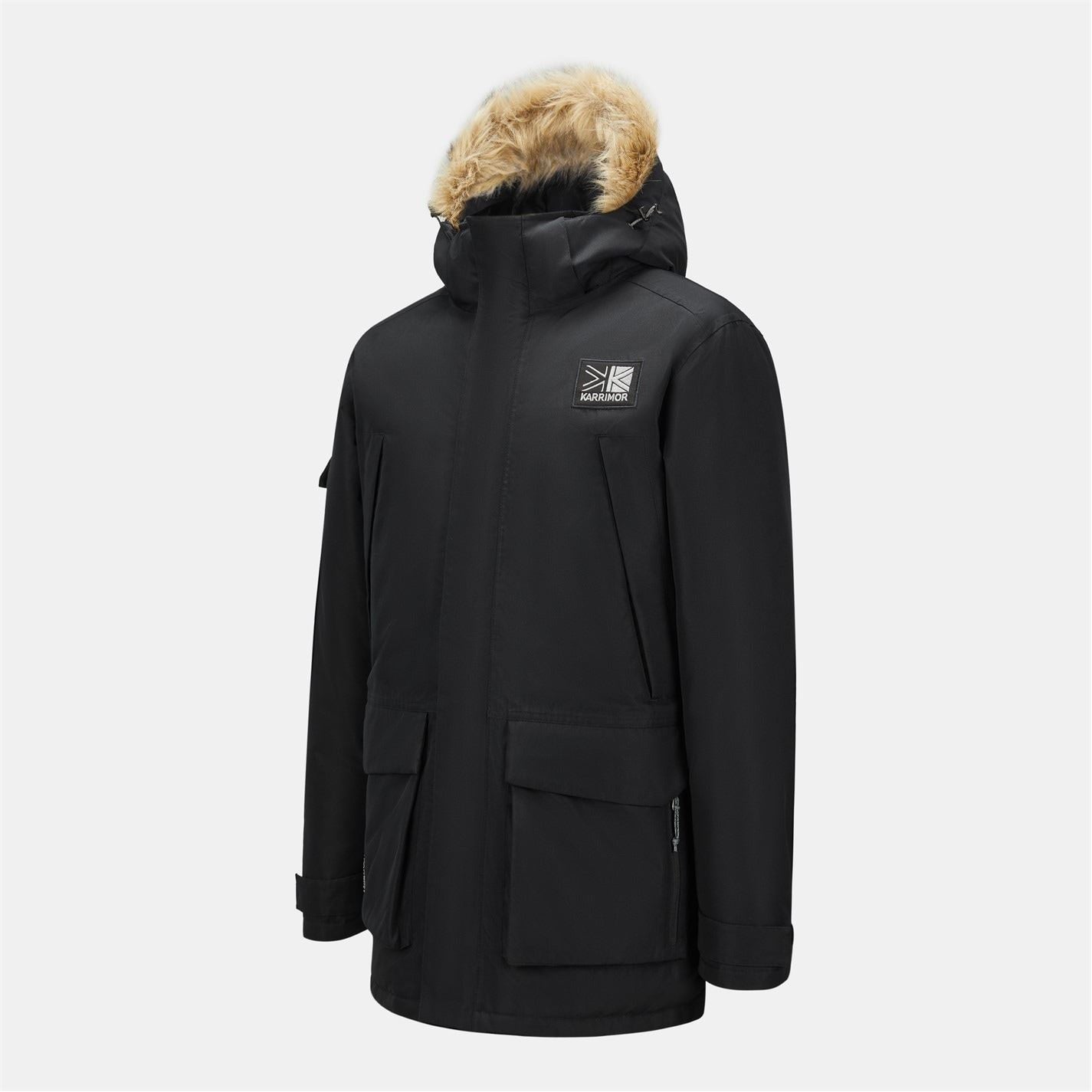 Karrimor Urban Hooded Solid Patterned Parka Coat