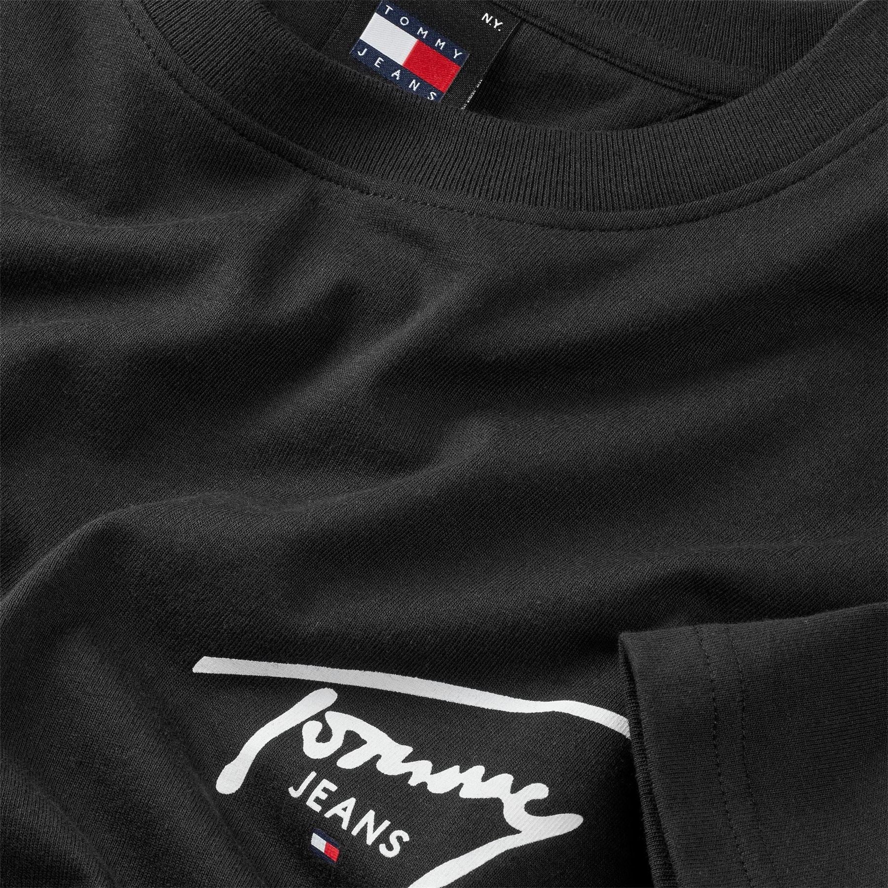 Tommy Jeans Reg Signature Print Tee Ext