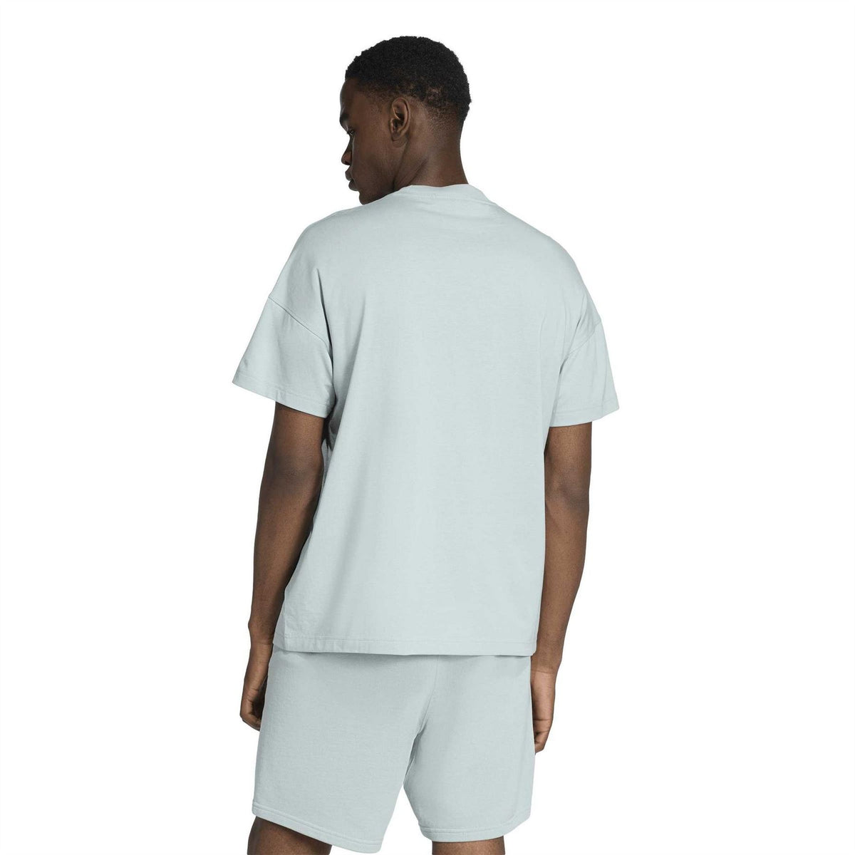 adidas Bold Logo Crew Neck Drop Shoulder T-Shirt