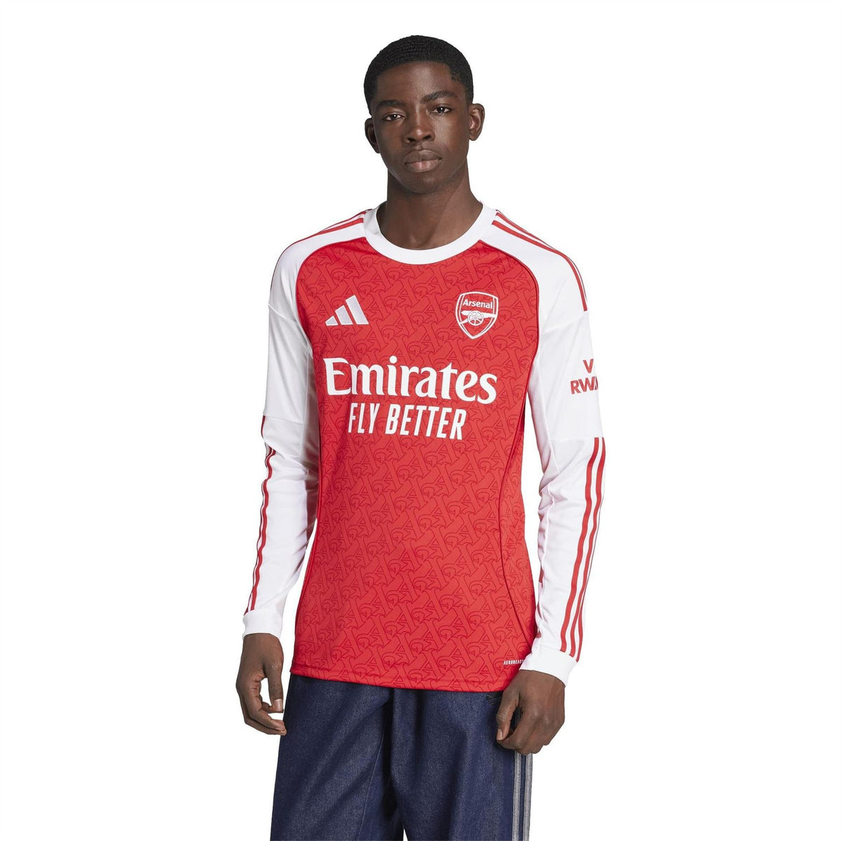 adidas Arsenal Home Shirt Long Sleeve 2025 26