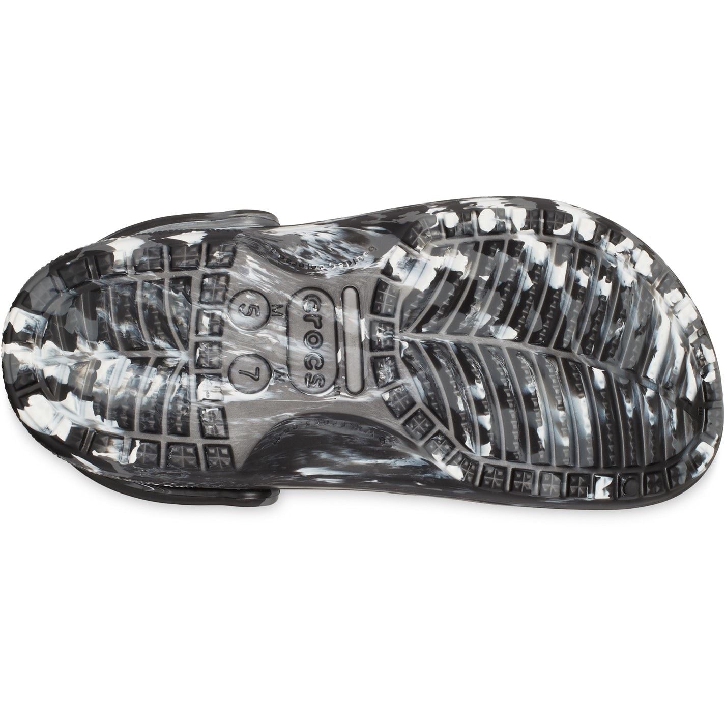 Crocs Baya Marble Patterned Clogs