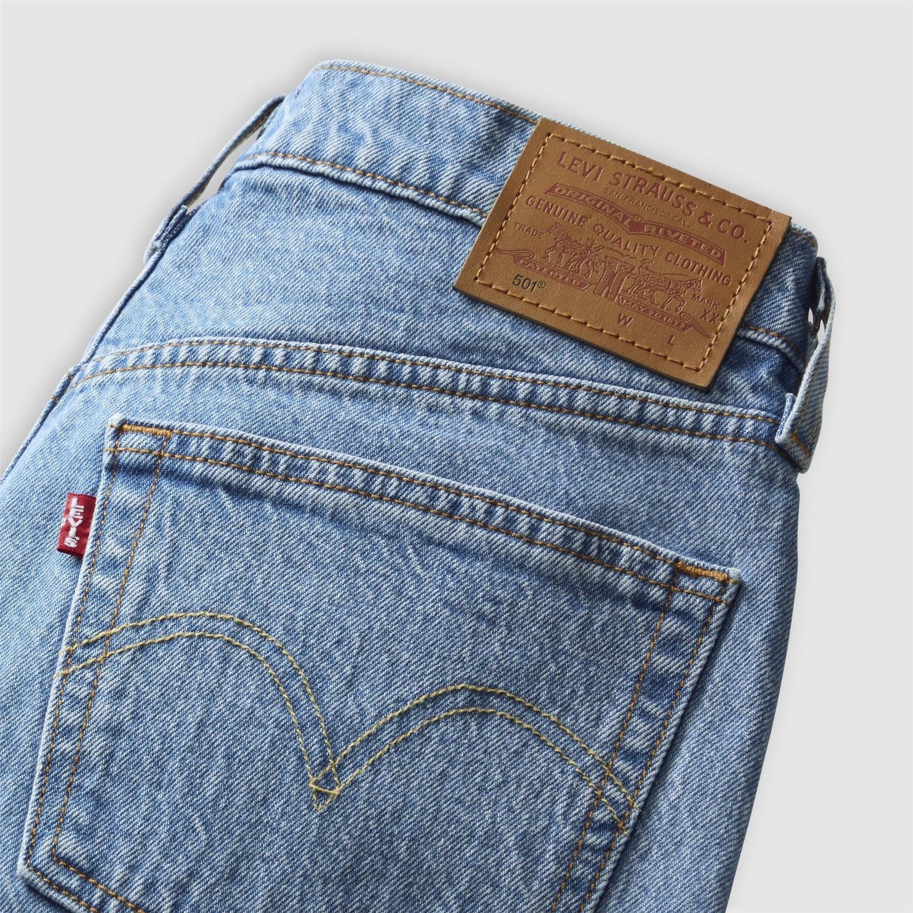 Levis 501 Crop Long Live The Queen