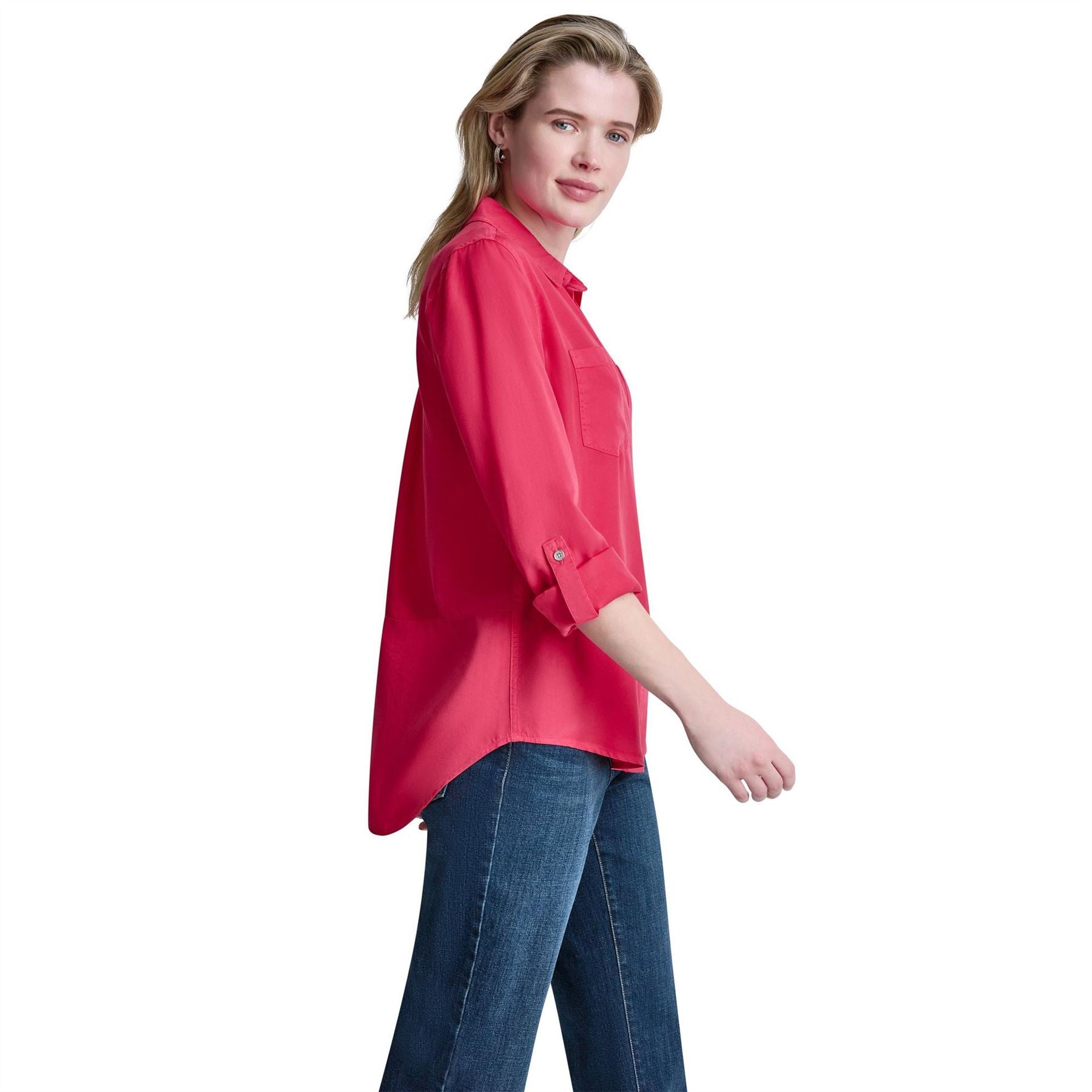 DKNY Long Sleeve Blouse