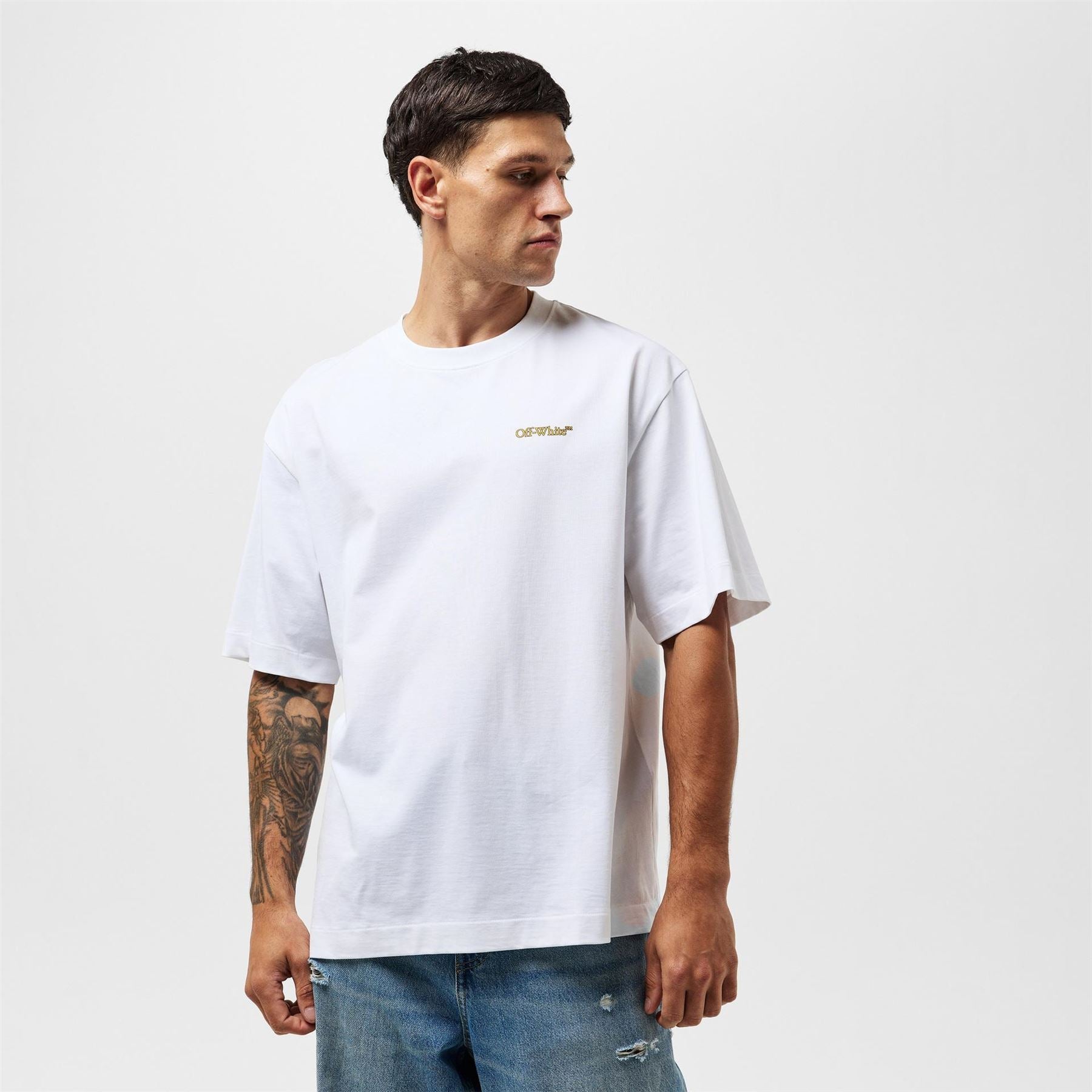 Off White Arrow Skate Regular Fit T-Shirt
