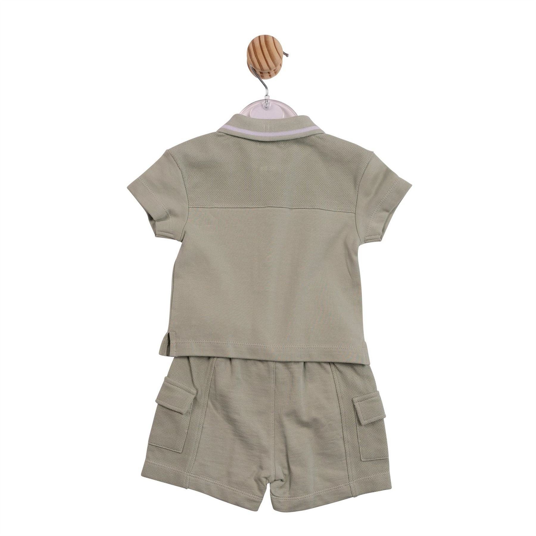 Mintini Baby Polo  And  Shorts Pyjama Set