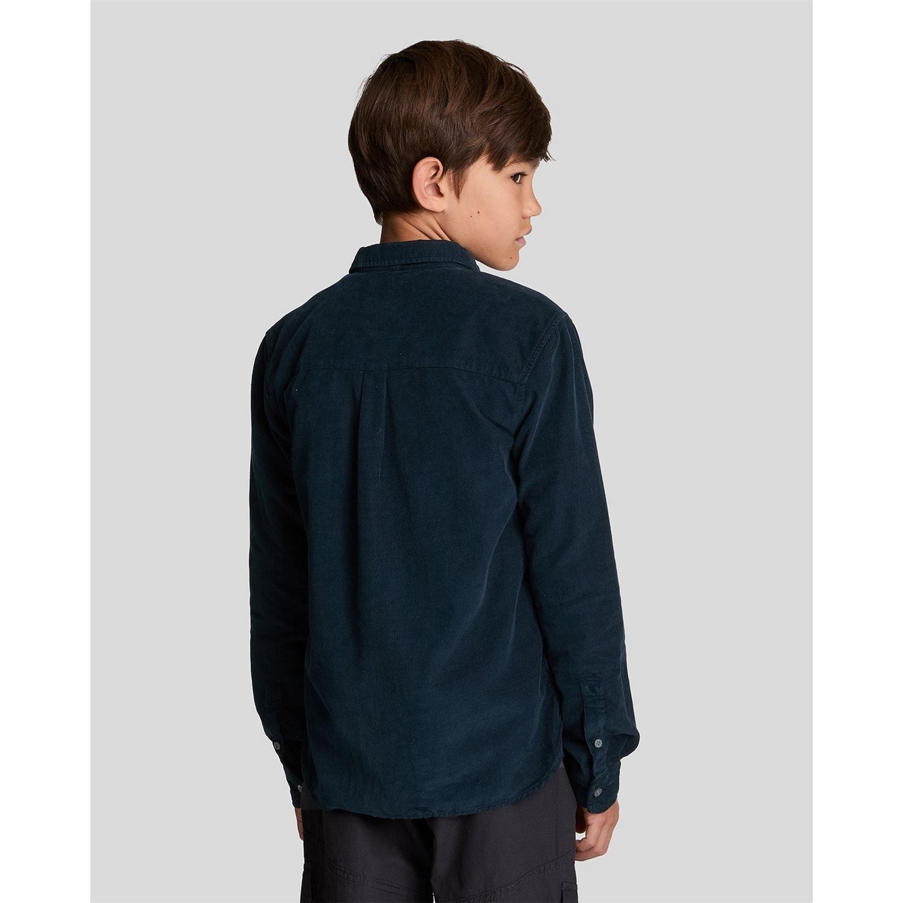 Lyle and Scott Long Sleeve Corduroy Shirt