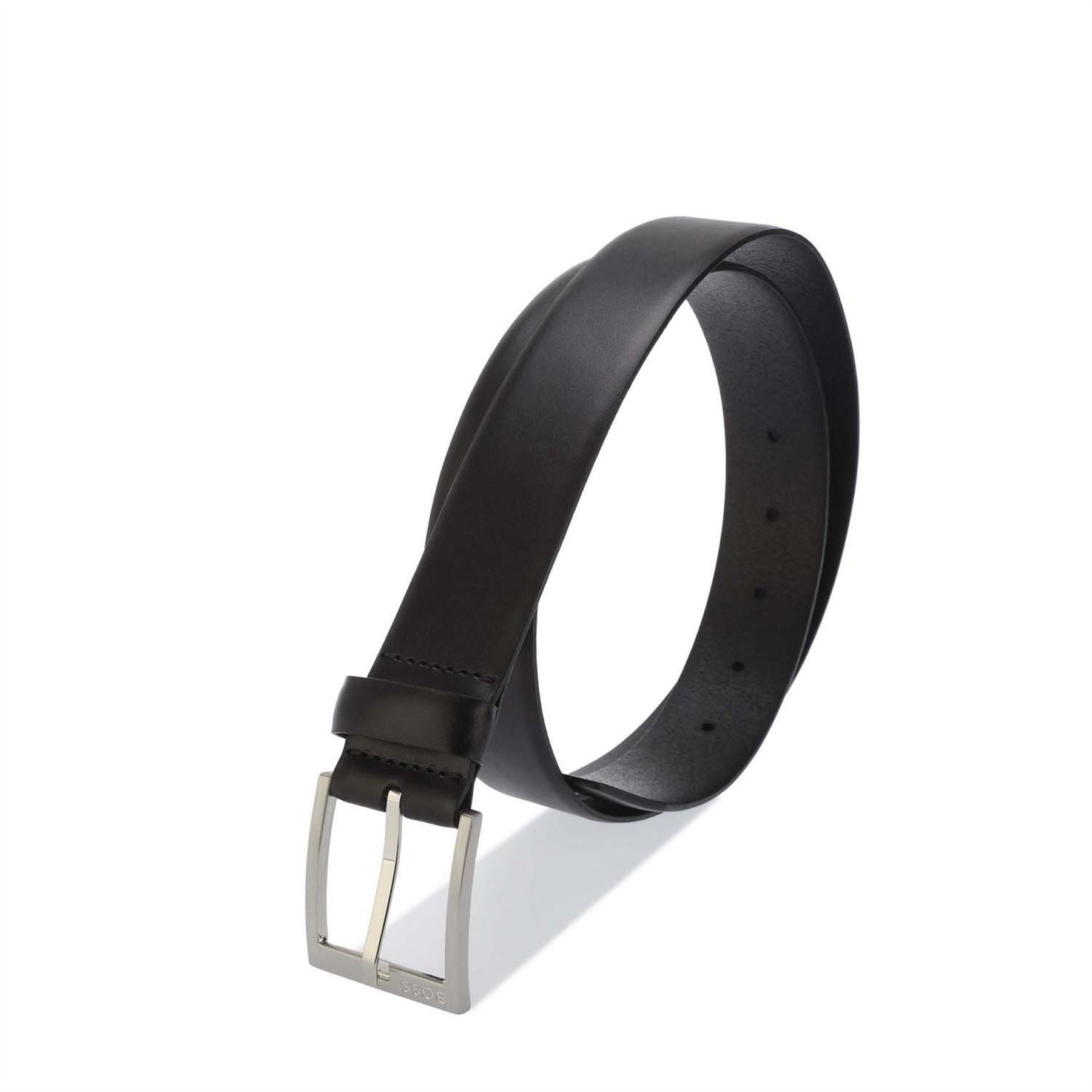 Boss Leather Pin Buckle Belt