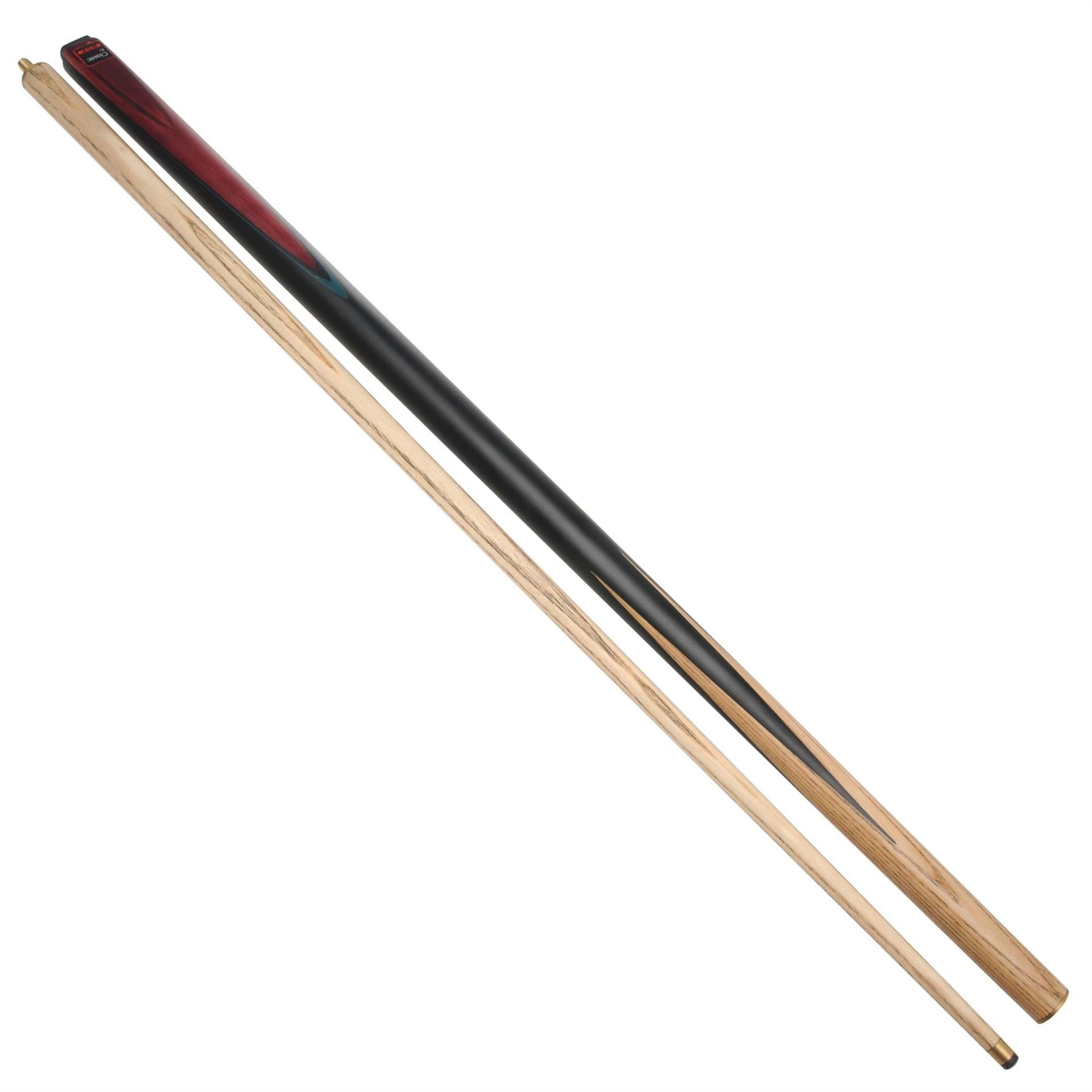 BCE 2 Piece Veneer Ash Snooker Cue Adults