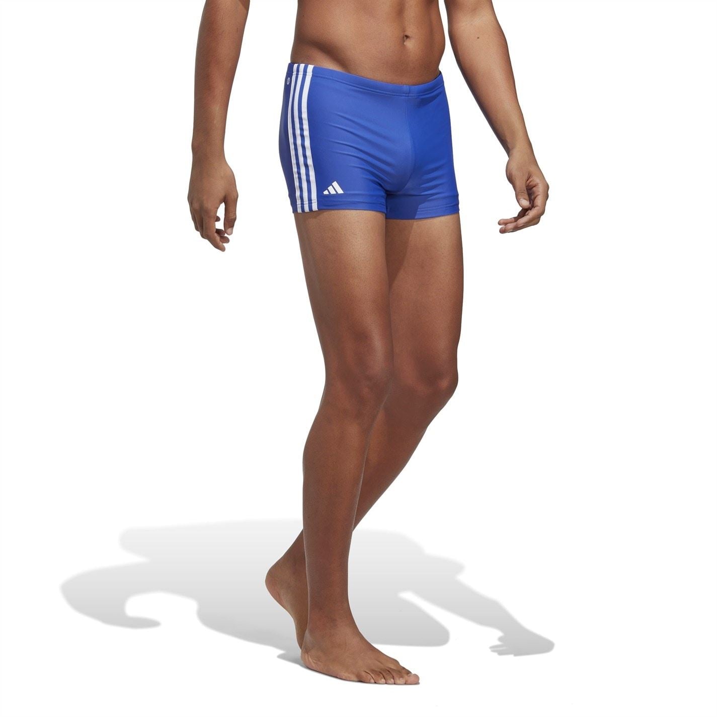 adidas Mens 3 Stripe Swimming Shorts
